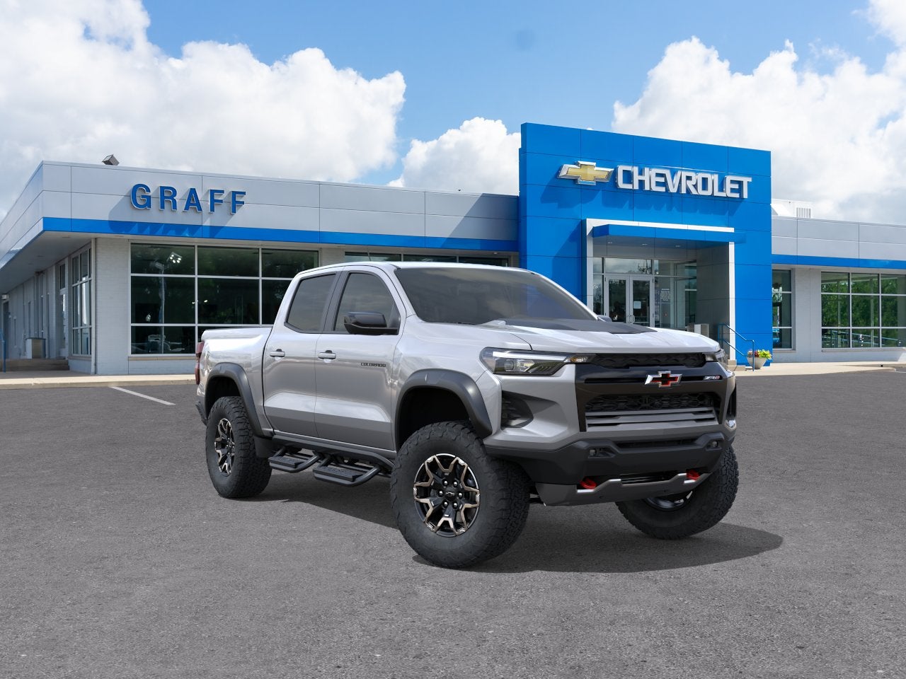 Sterling Gray Metallic 2026 Chevrolet Colorado Pickup Truck Four-Wheel Drive Automatic