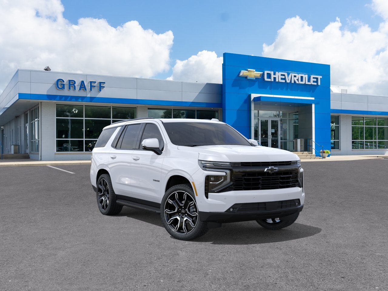 Summit White 2026 Chevrolet Tahoe SUV / Crossover Four-Wheel Drive Automatic