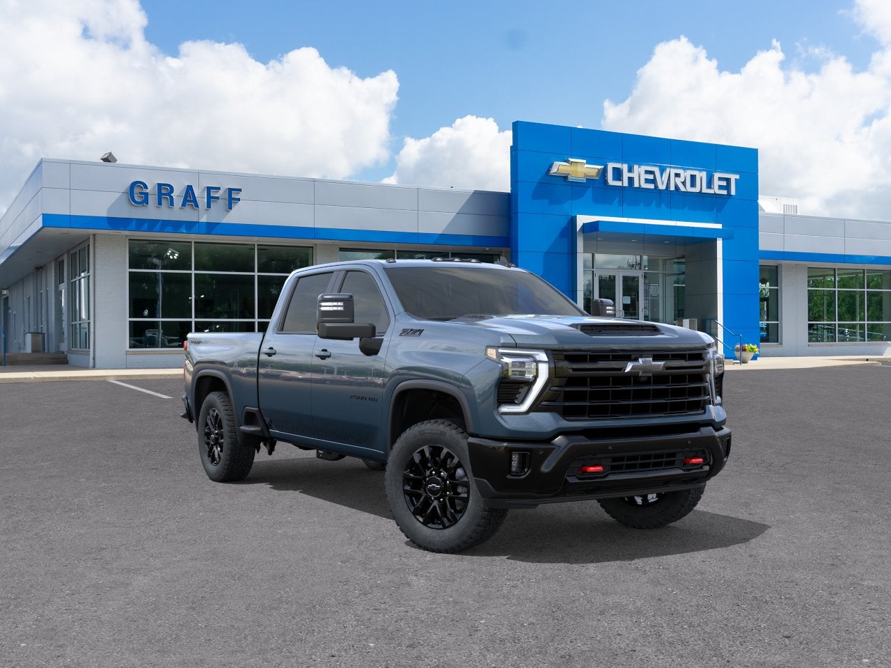 Lakeshore Blue Metallic 2026 Chevrolet Silverado 2500HD Pickup Truck Four-Wheel Drive Automatic