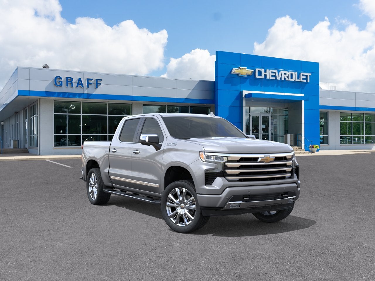 Sterling Gray Metallic 2026 Chevrolet Silverado 1500 Pickup Truck Four-Wheel Drive Automatic