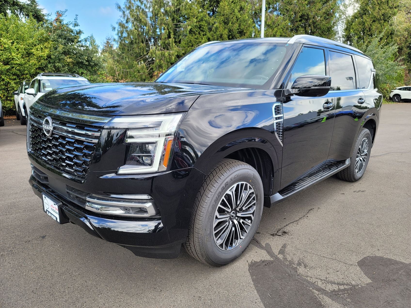Super Black 2026 Nissan Armada SUV / Crossover Four-Wheel Drive 9-Speed Automatic