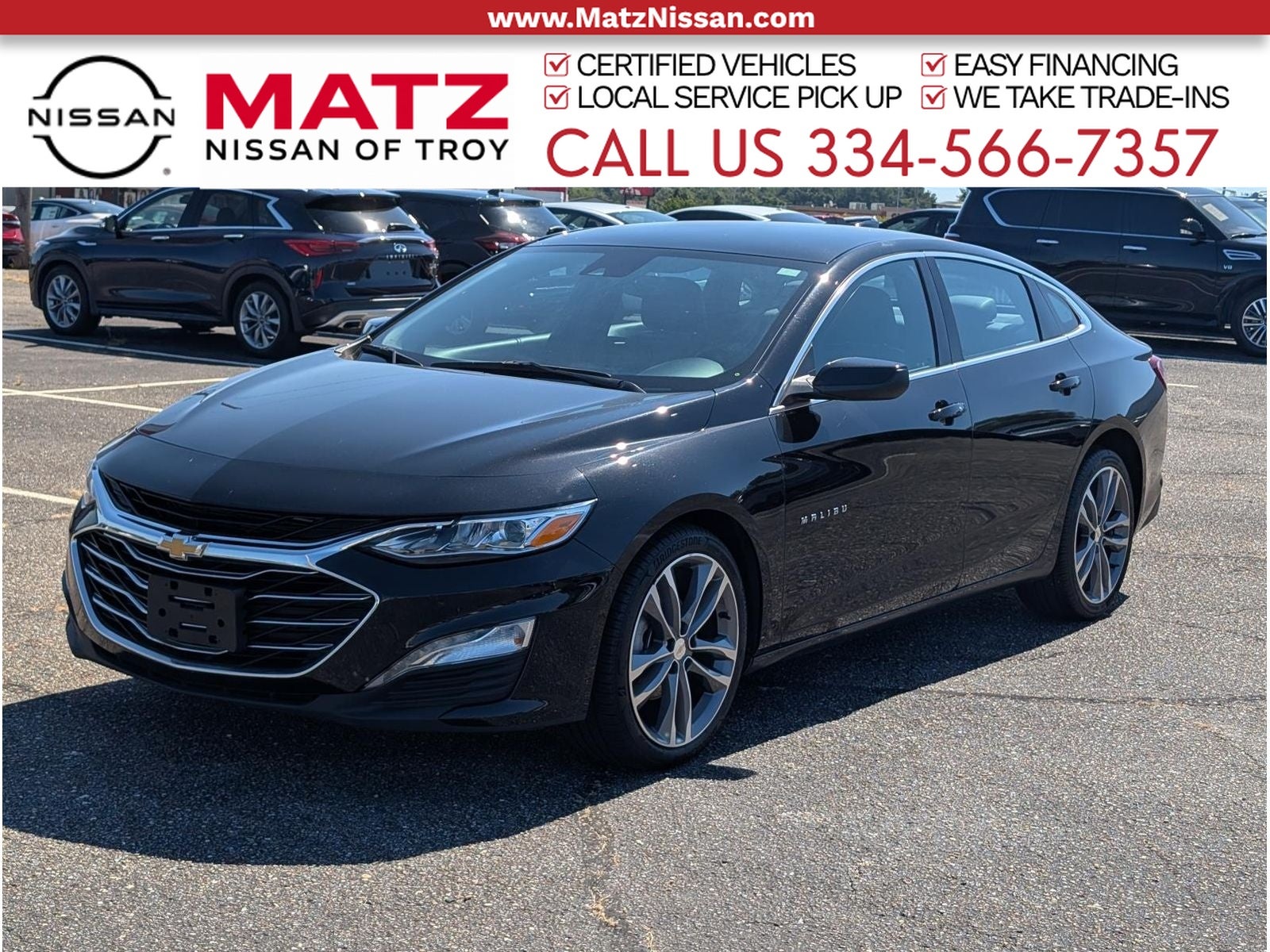  2024 Chevrolet Malibu LT with 2LT FWD   