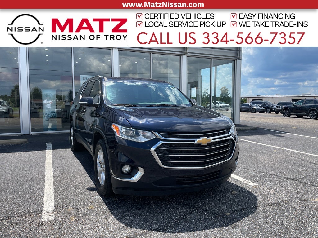 Midnight Blue Metallic 2020 Chevrolet Traverse SUV / Crossover Front-Wheel Drive 9-Speed Automatic