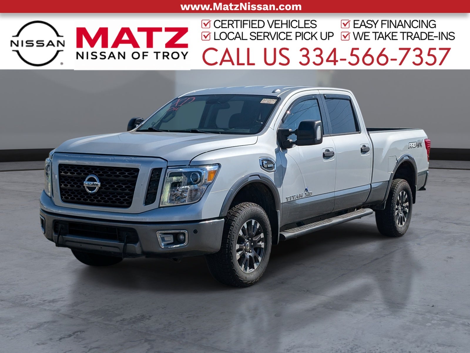  2018 Nissan Titan XD PRO-4X Crew Cab 4WD   