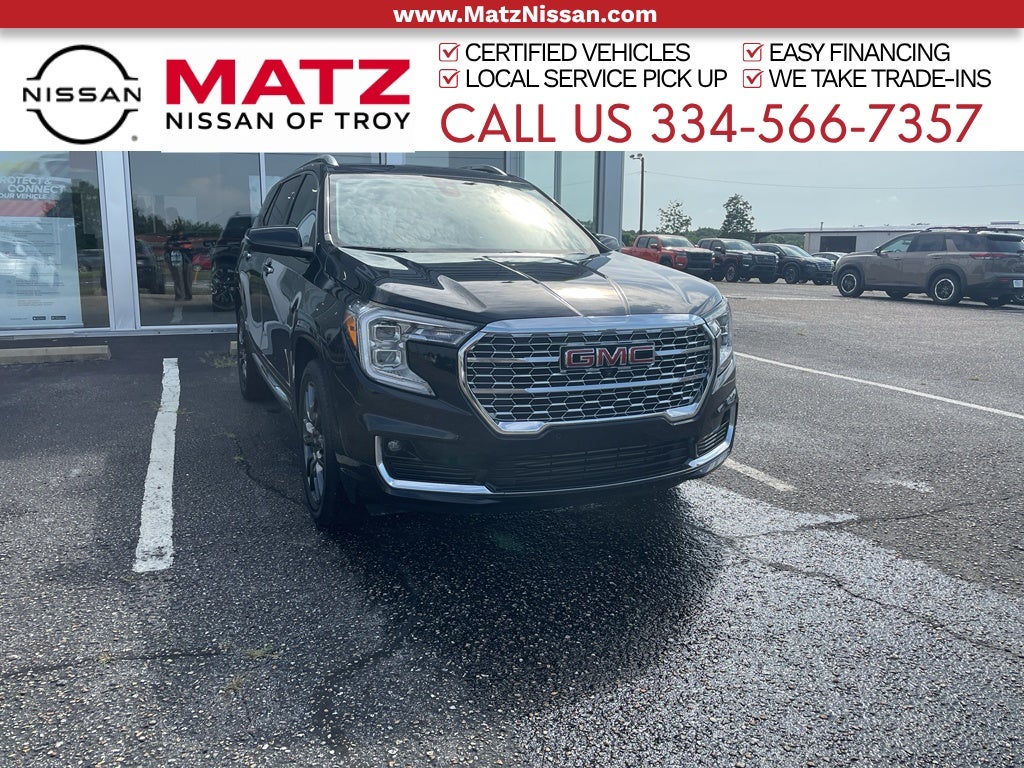 Black (Ebony Twilight Metallic) 2024 GMC Terrain SUV / Crossover All-Wheel Drive 9-Speed Automatic