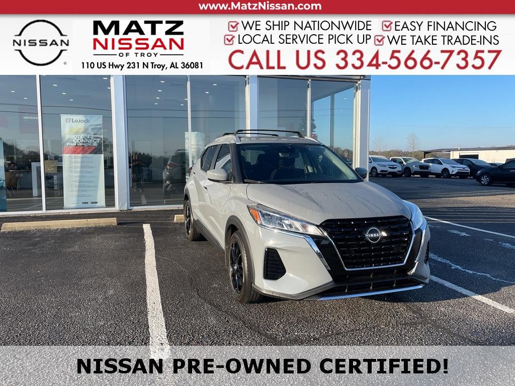 Boulder Gray Pearl 2024 Nissan Kicks SUV / Crossover Front-Wheel Drive Continuously Variable Transmission