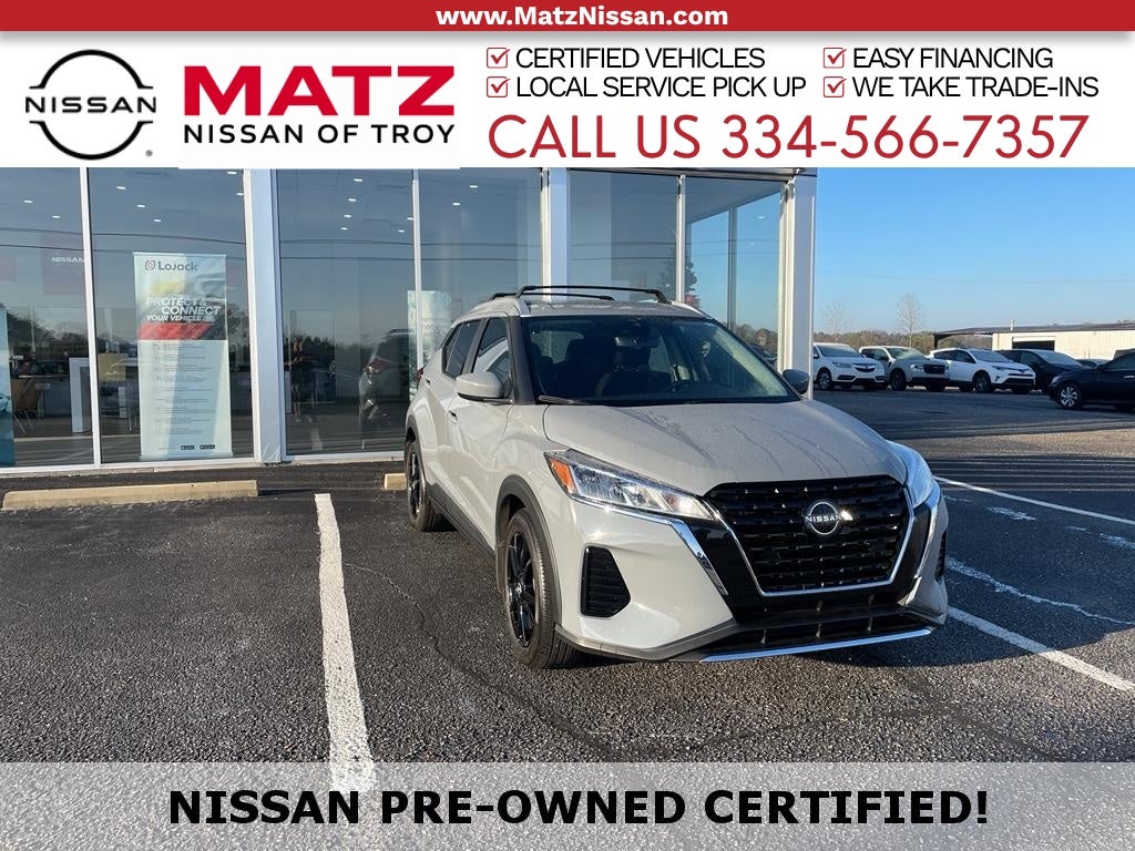 Boulder Gray Pearl 2024 Nissan Kicks SUV / Crossover Front-Wheel Drive Continuously Variable Transmission