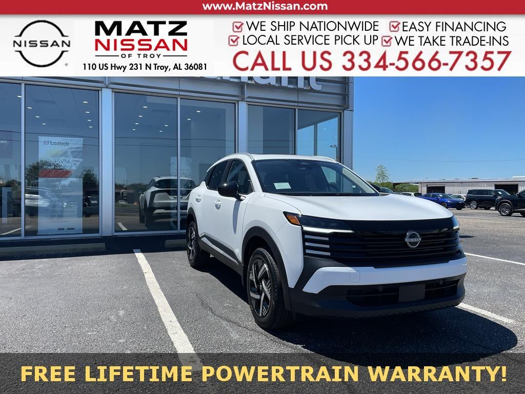 White (Fresh Powder) 2026 Nissan Kicks SUV / Crossover Front-Wheel Drive Continuously Variable Transmission
