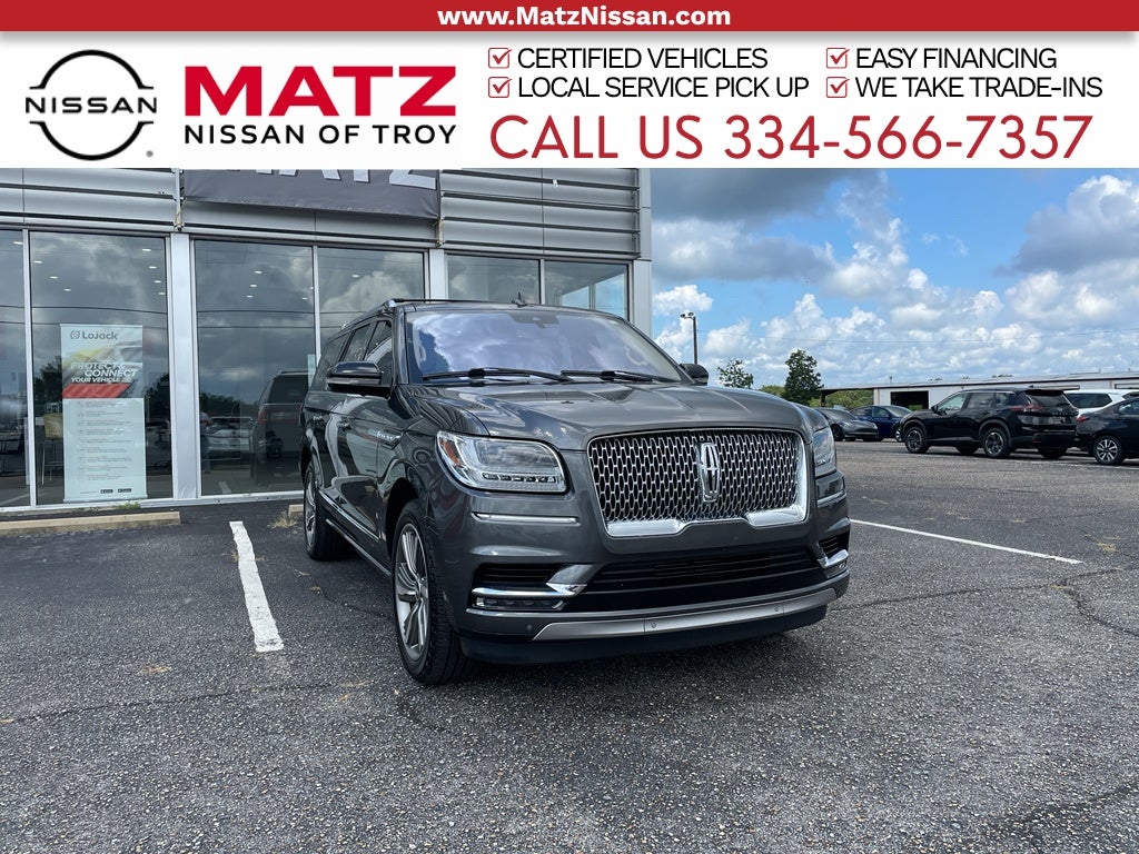 Magnetic Gray Metallic 2018 Lincoln Navigator SUV / Crossover 4X2 Automatic