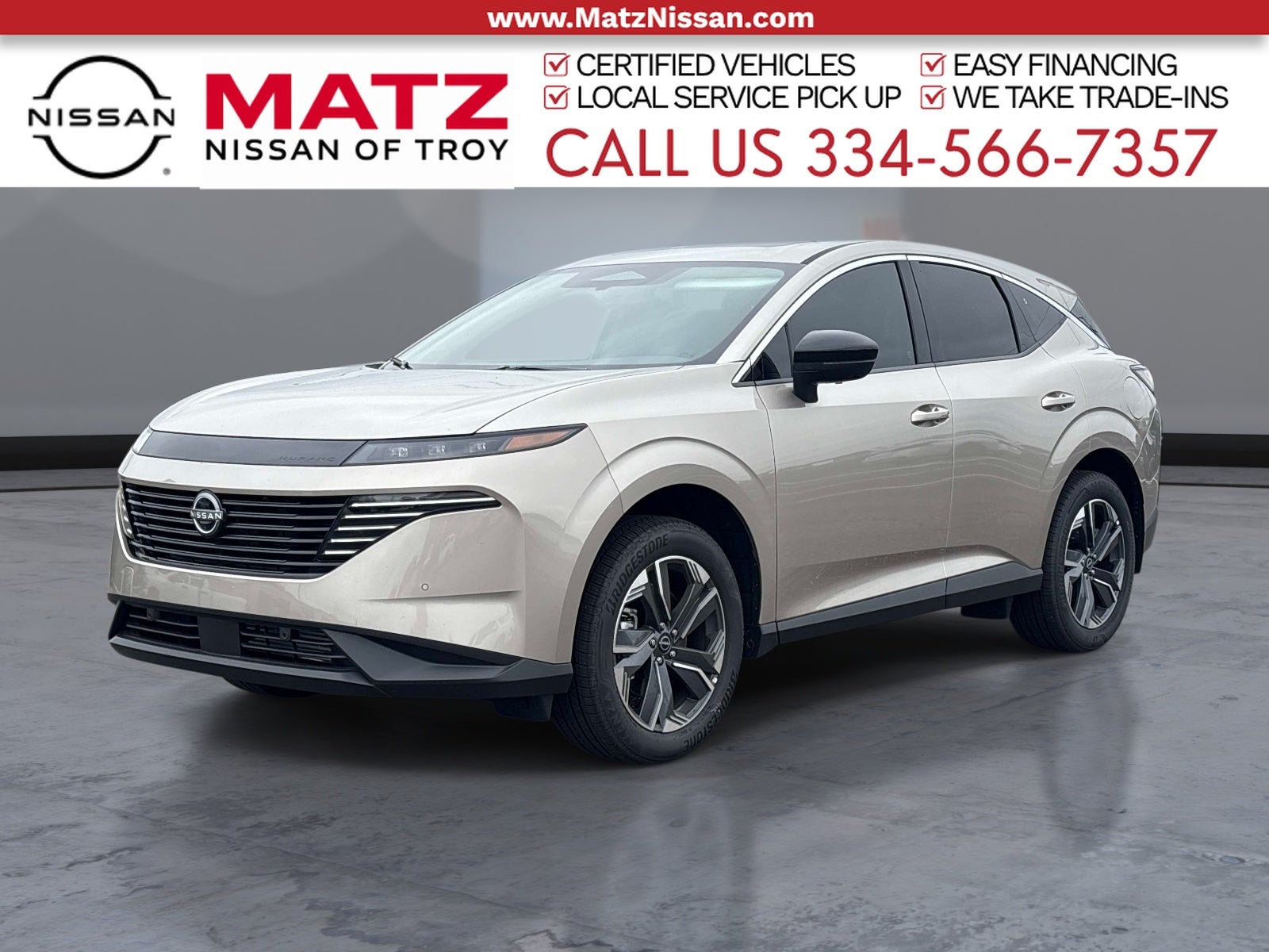 Champagne Silver Metallic 2026 Nissan Murano SUV / Crossover All-Wheel Drive 9-Speed Automatic