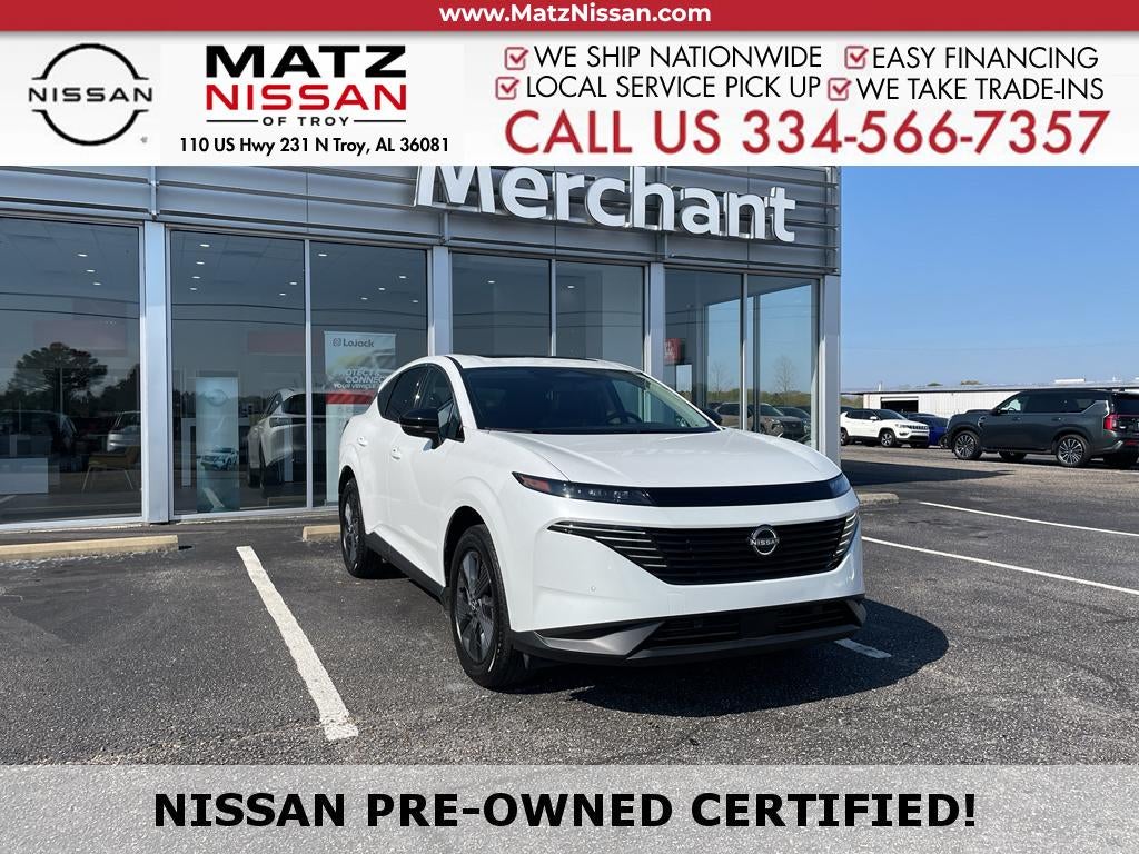 Everest White Pearl Tricoat 2025 Nissan Murano SUV / Crossover All-Wheel Drive 9-Speed Automatic