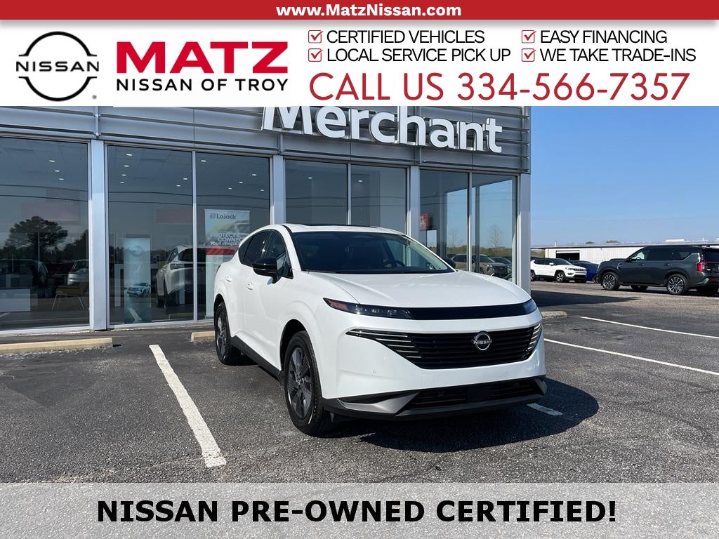Everest White Pearl Tricoat 2025 Nissan Murano SUV / Crossover All-Wheel Drive 9-Speed Automatic