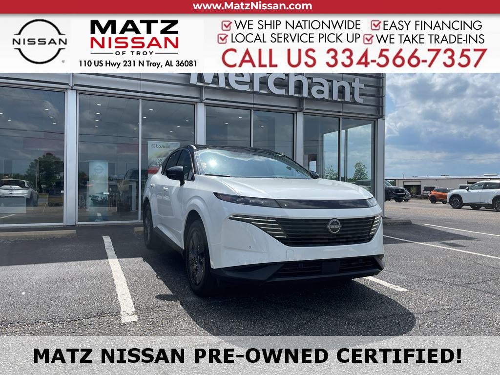 Everest White Pearl Tricoat/Super Black 2025 Nissan Murano SUV / Crossover All-Wheel Drive 9-Speed Automatic