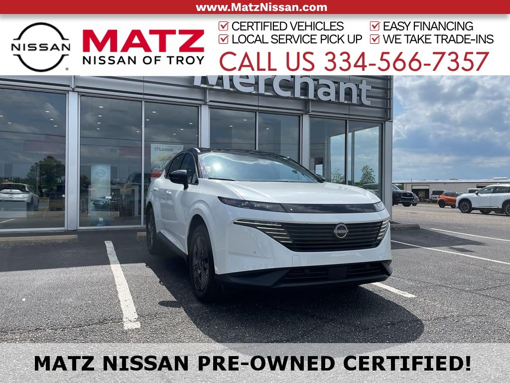 Everest White Pearl Tricoat/Super Black 2025 Nissan Murano SUV / Crossover All-Wheel Drive 9-Speed Automatic