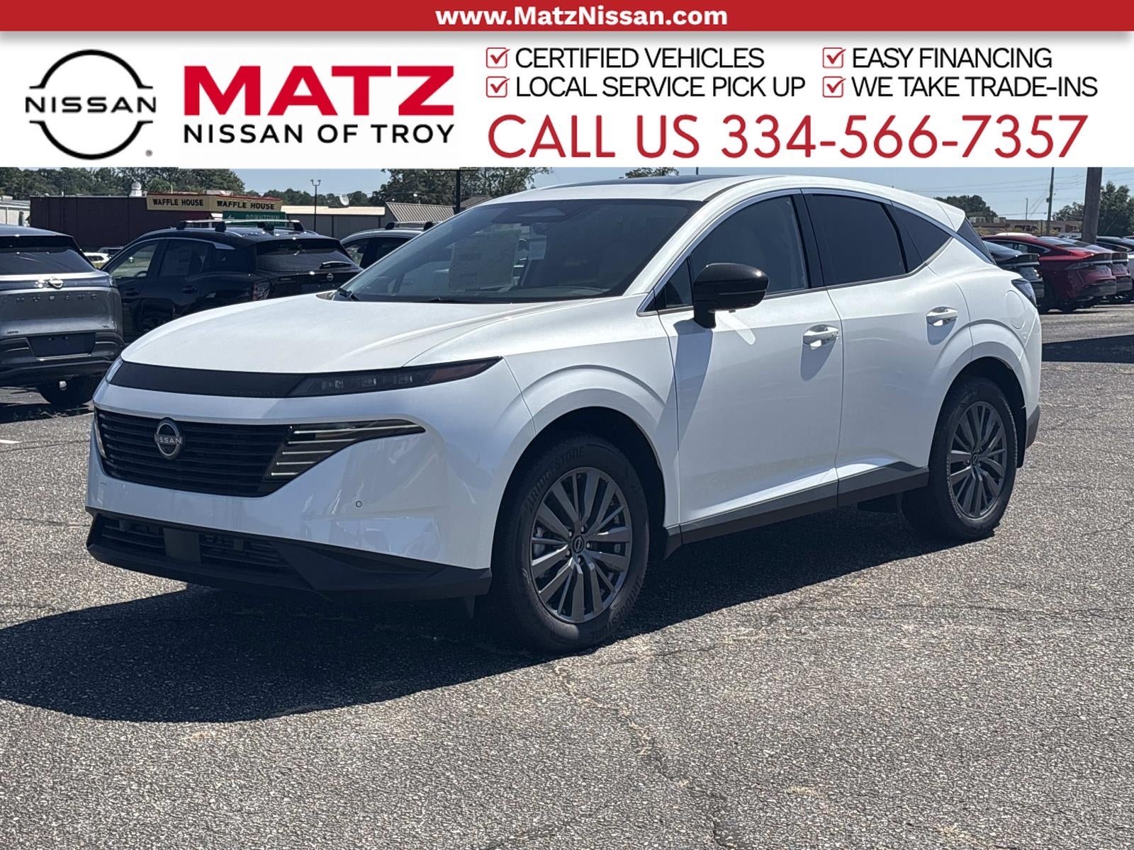 Everest White Pearl Tricoat 2026 Nissan Murano SUV / Crossover All-Wheel Drive 9-Speed Automatic