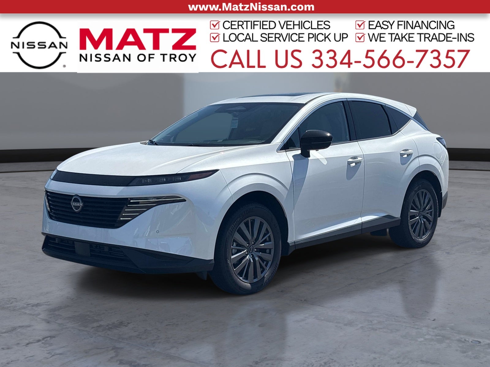 Everest White Pearl Tricoat 2026 Nissan Murano SUV / Crossover All-Wheel Drive 9-Speed Automatic