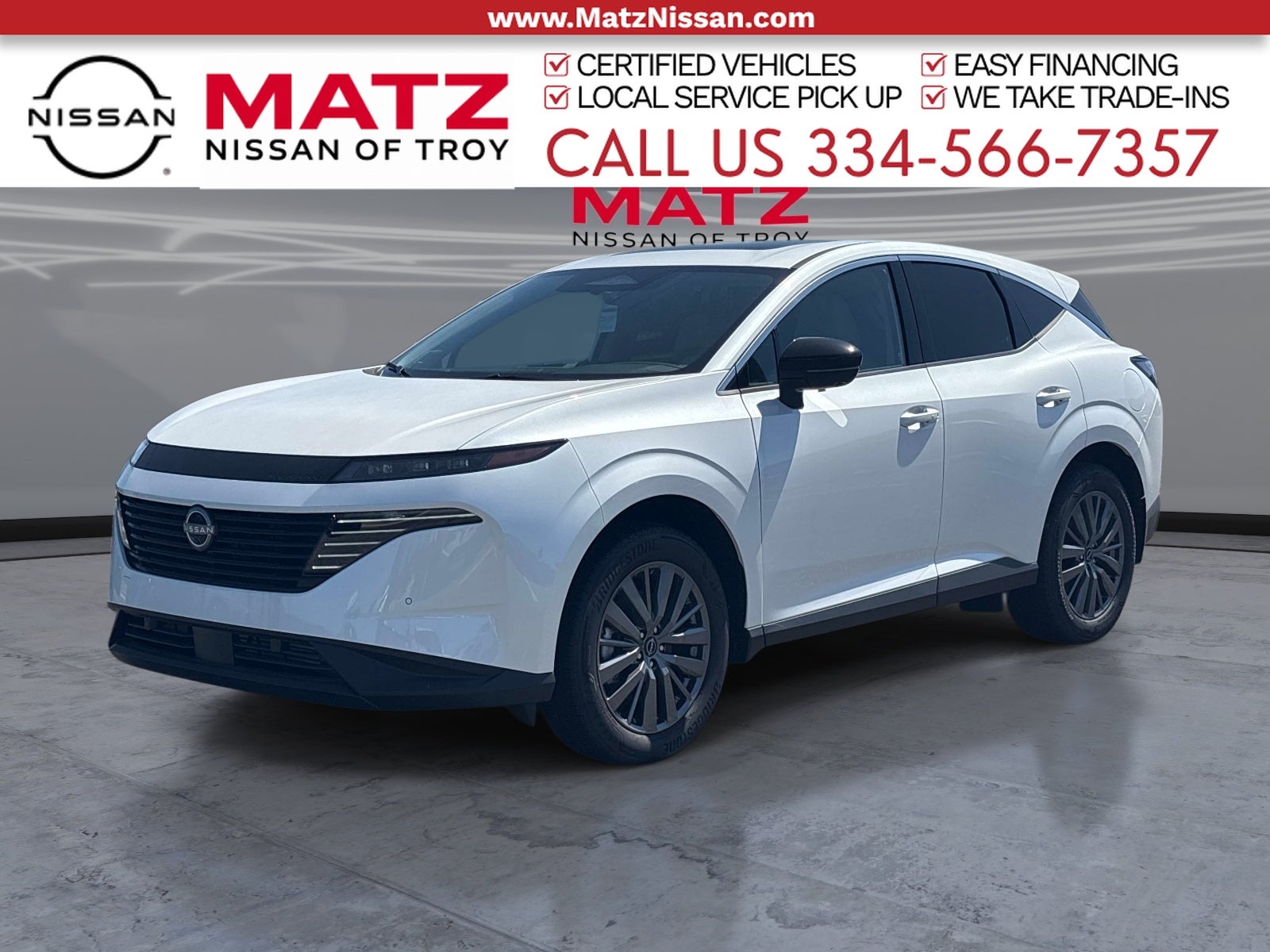 Everest White Pearl Tricoat 2026 Nissan Murano SUV / Crossover All-Wheel Drive 9-Speed Automatic
