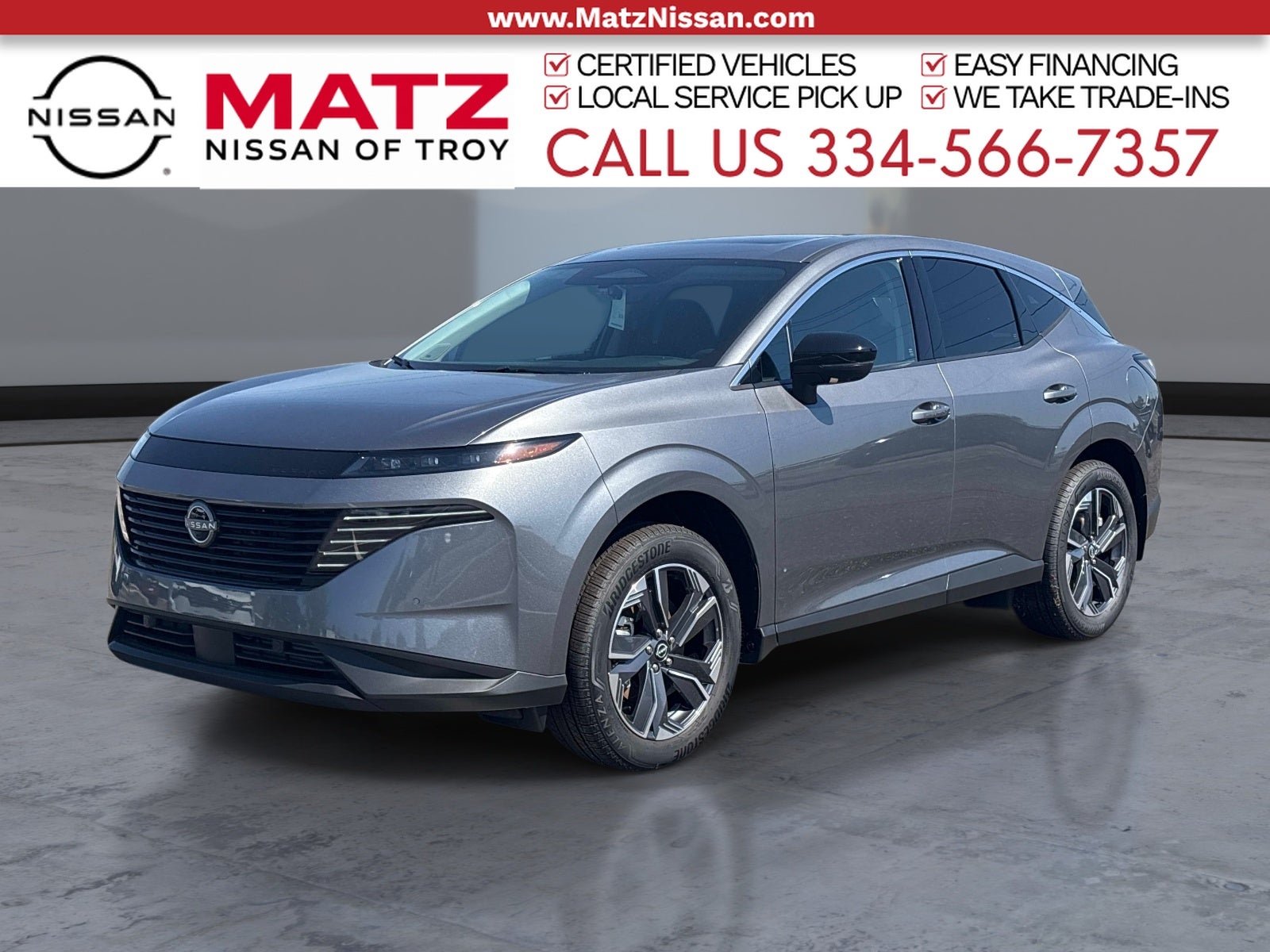 Gray (Gun Metallic) 2026 Nissan Murano SUV / Crossover All-Wheel Drive 9-Speed Automatic