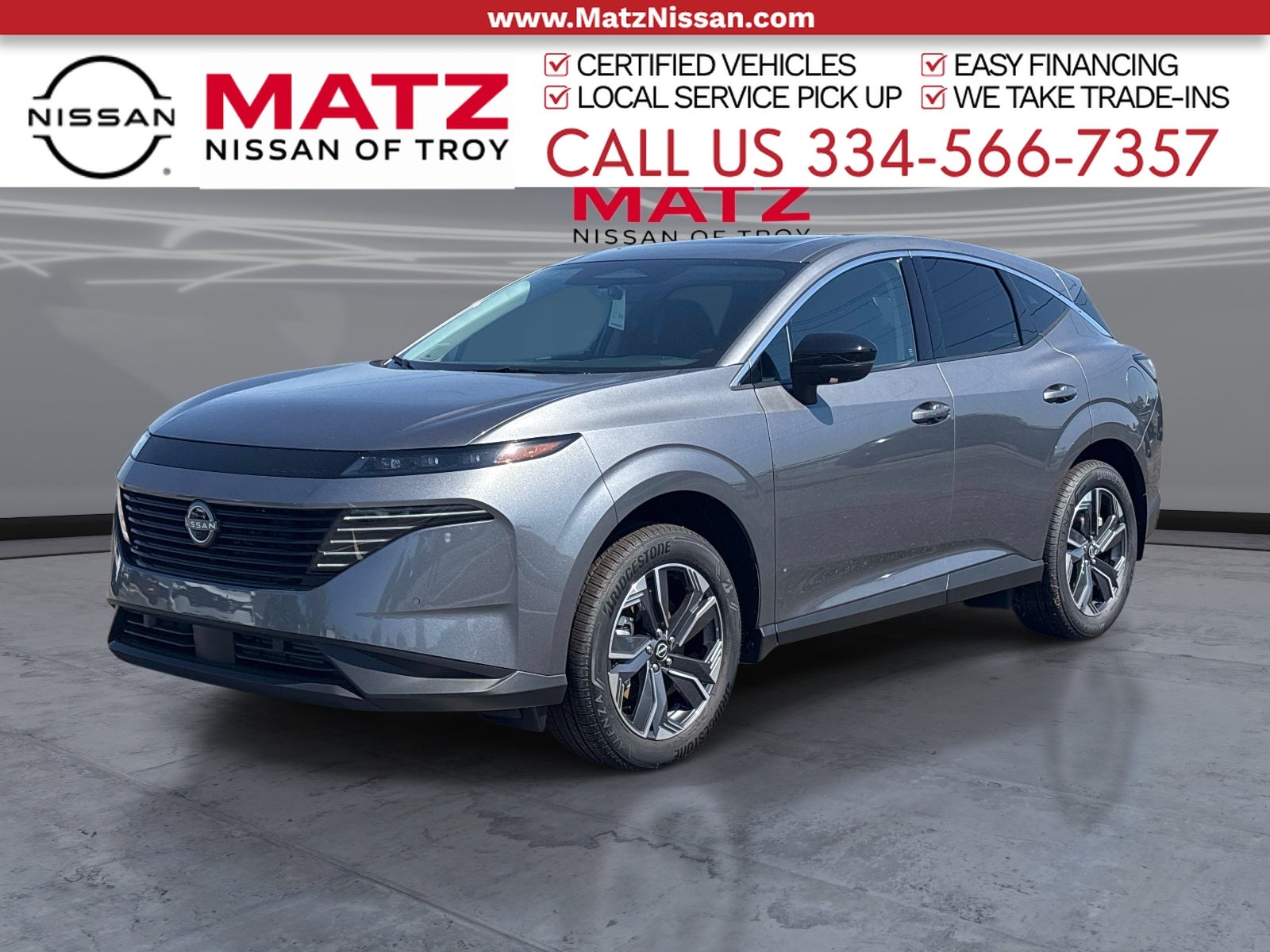 Gray (Gun Metallic) 2026 Nissan Murano SUV / Crossover All-Wheel Drive 9-Speed Automatic