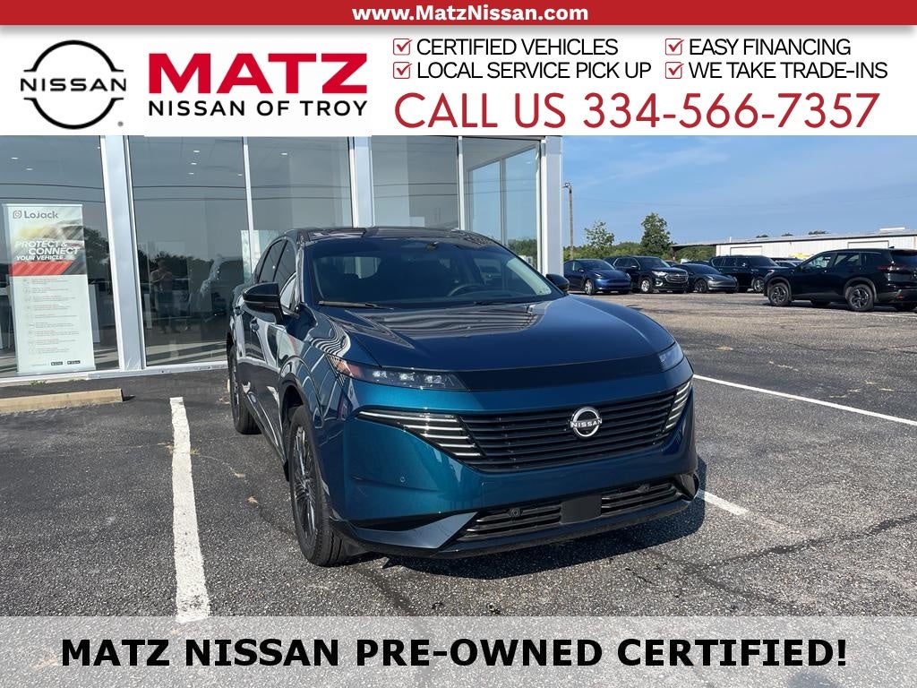 Aurora Blue Pearl Metallic 2025 Nissan Murano SUV / Crossover All-Wheel Drive 9-Speed Automatic