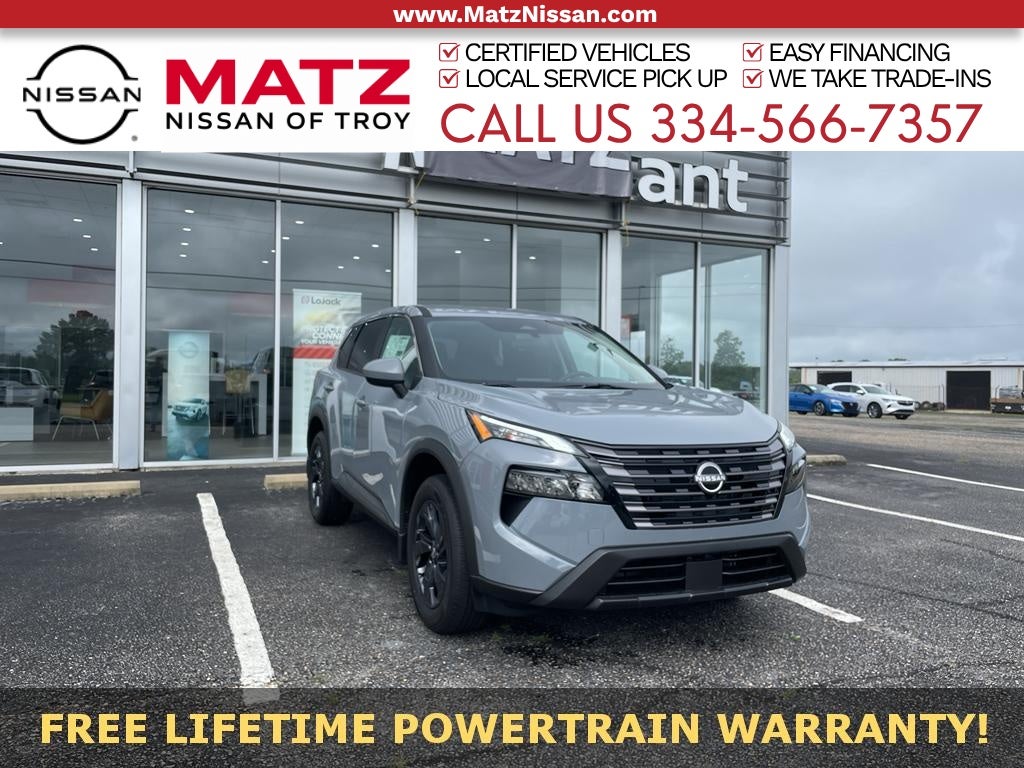 Boulder Gray Pearl 2026 Nissan Rogue SUV / Crossover Front-Wheel Drive Continuously Variable Transmission
