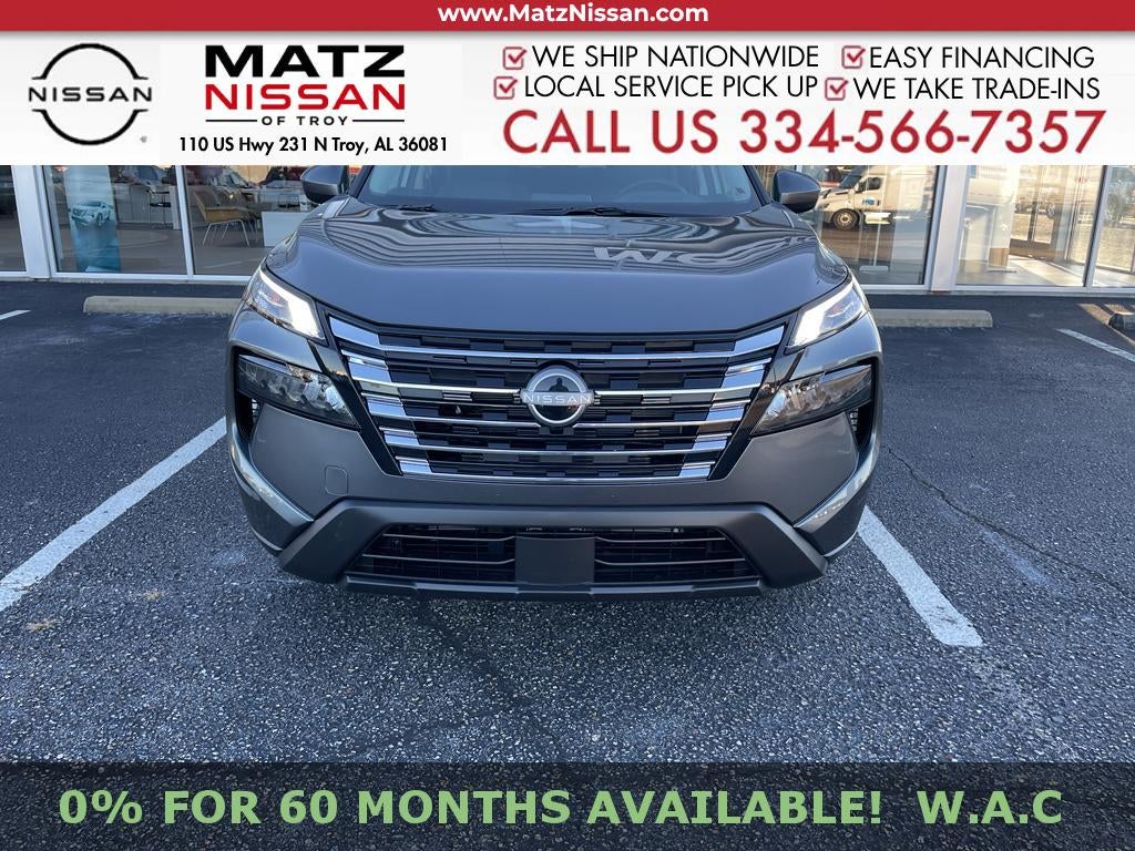 Gray (Gun Metallic) 2026 Nissan Rogue SUV / Crossover Front-Wheel Drive Continuously Variable Transmission