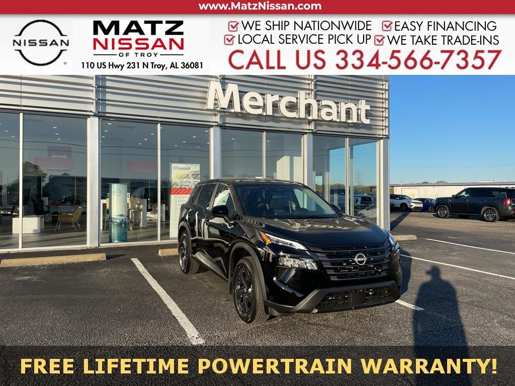 Super Black 2026 Nissan Rogue SUV / Crossover Front-Wheel Drive Continuously Variable Transmission