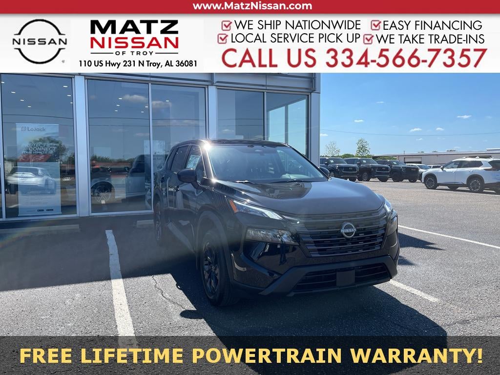 Super Black 2026 Nissan Rogue SUV / Crossover Front-Wheel Drive Continuously Variable Transmission