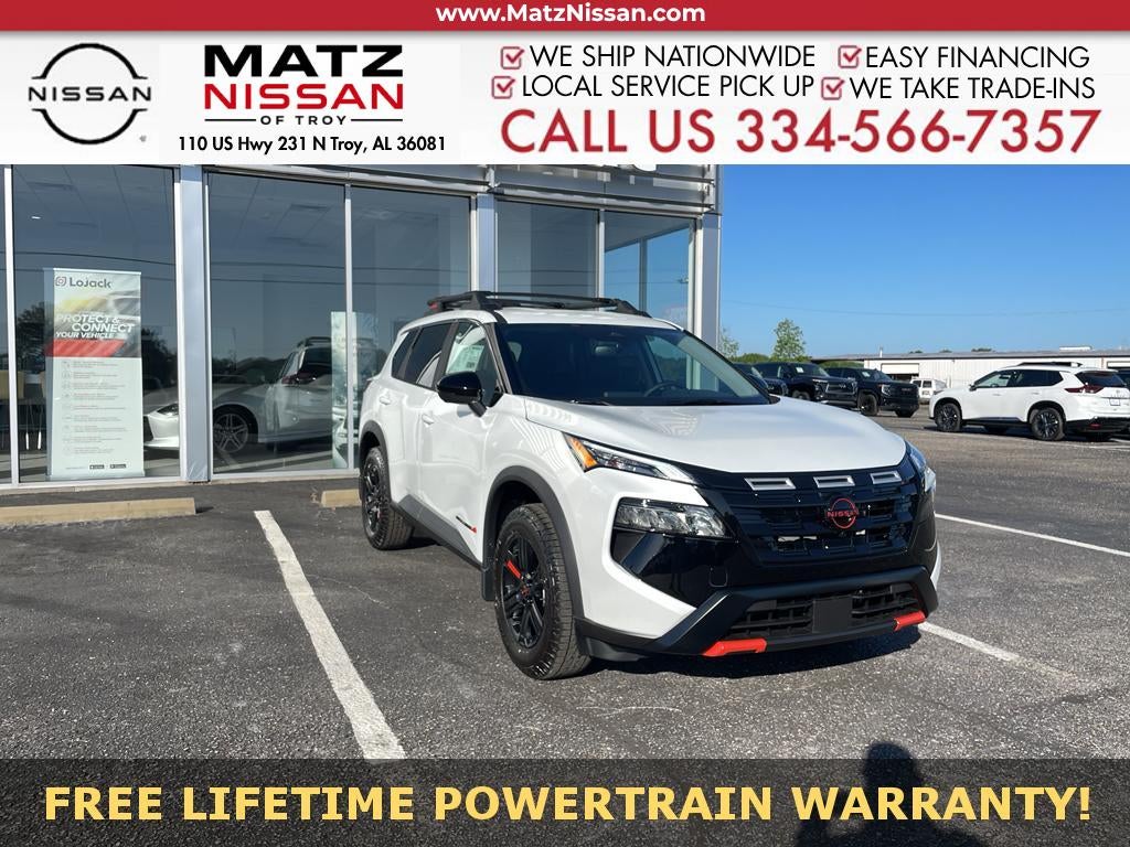 Everest White Pearl Tricoat 2026 Nissan Rogue SUV / Crossover All-Wheel Drive Continuously Variable Transmission