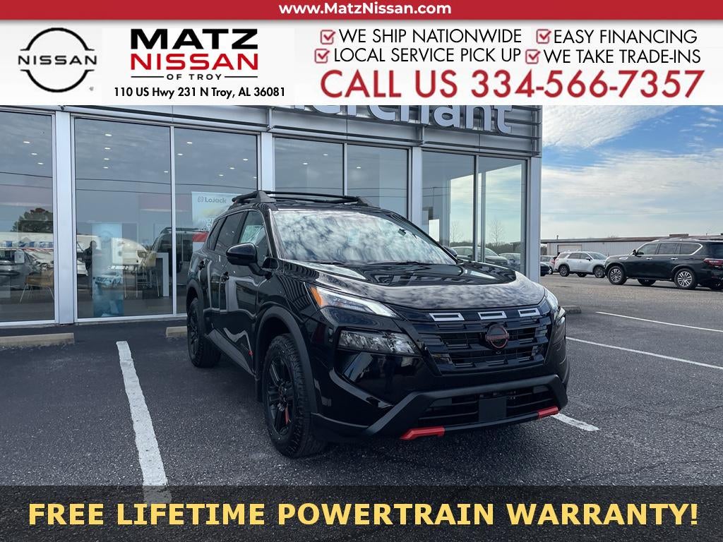Super Black 2026 Nissan Rogue SUV / Crossover All-Wheel Drive Continuously Variable Transmission