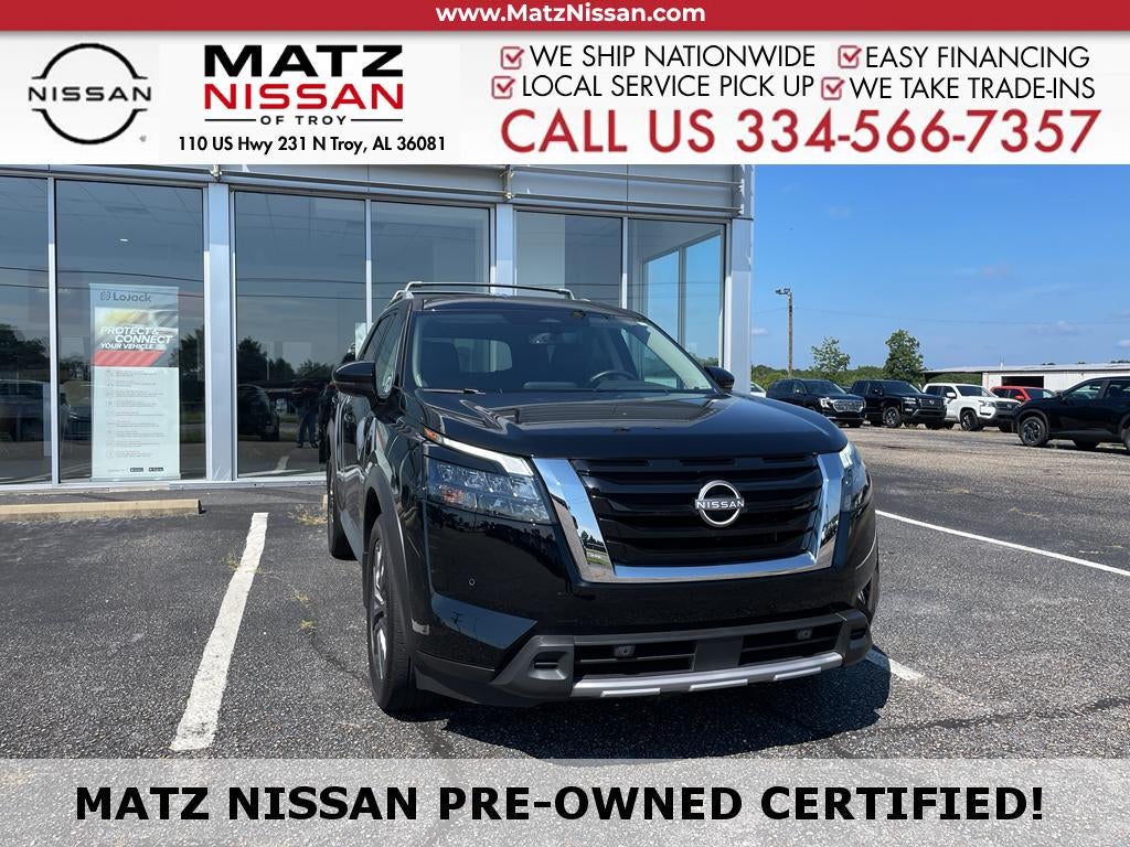 Super Black 2025 Nissan Pathfinder SUV / Crossover All-Wheel Drive 9-Speed Automatic