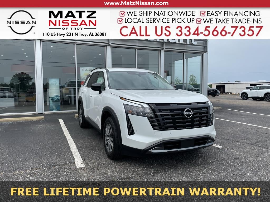 Everest White Pearl Tricoat 2026 Nissan Pathfinder SUV / Crossover Front-Wheel Drive 9-Speed Automatic