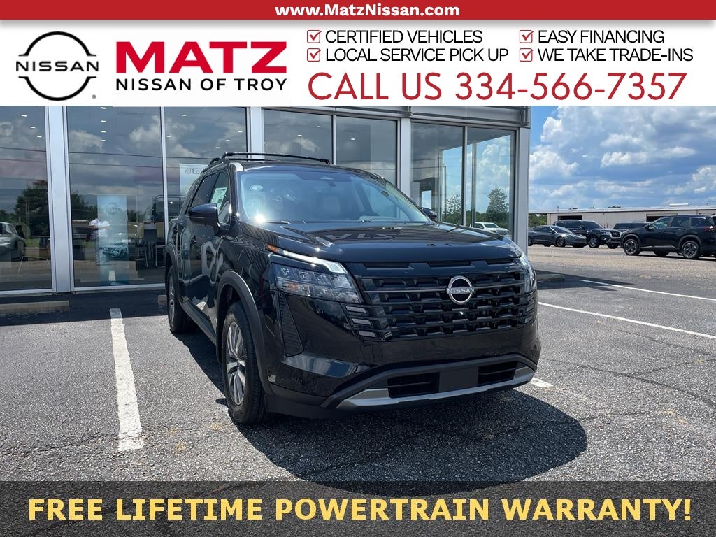 Super Black 2026 Nissan Pathfinder SUV / Crossover Front-Wheel Drive 9-Speed Automatic