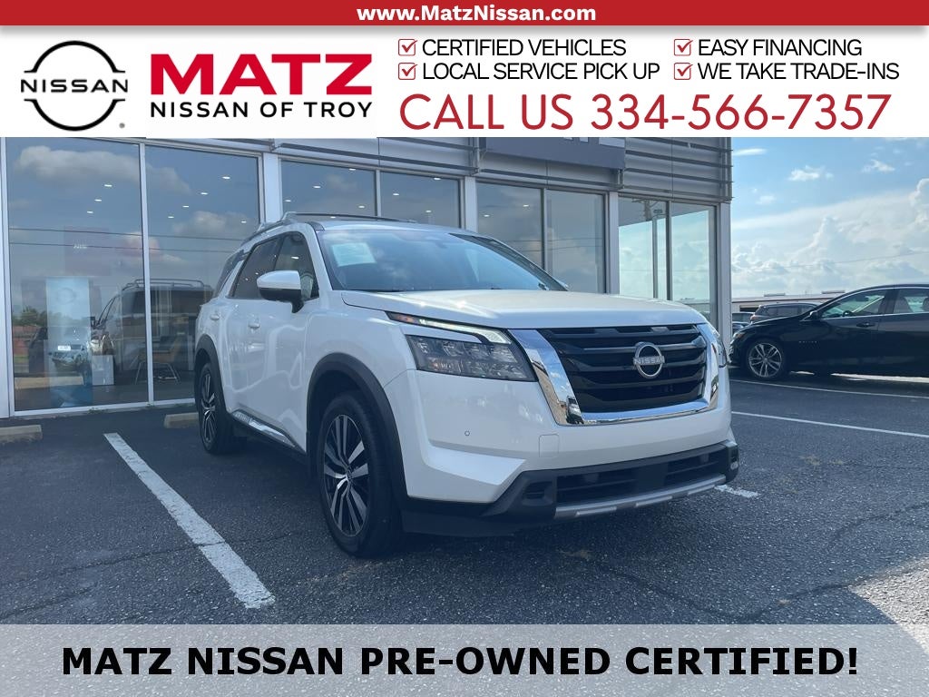 Everest White Pearl Tricoat 2025 Nissan Pathfinder SUV / Crossover Front-Wheel Drive 9-Speed Automatic