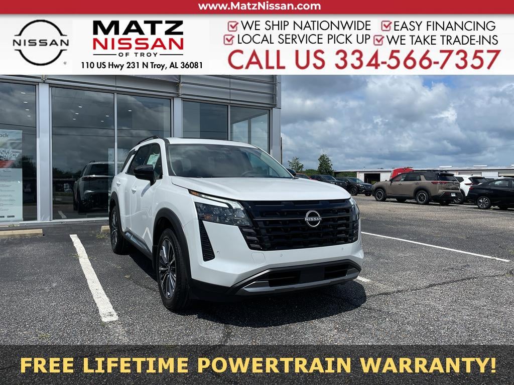 Everest White Pearl Tricoat 2026 Nissan Pathfinder SUV / Crossover Front-Wheel Drive 9-Speed Automatic