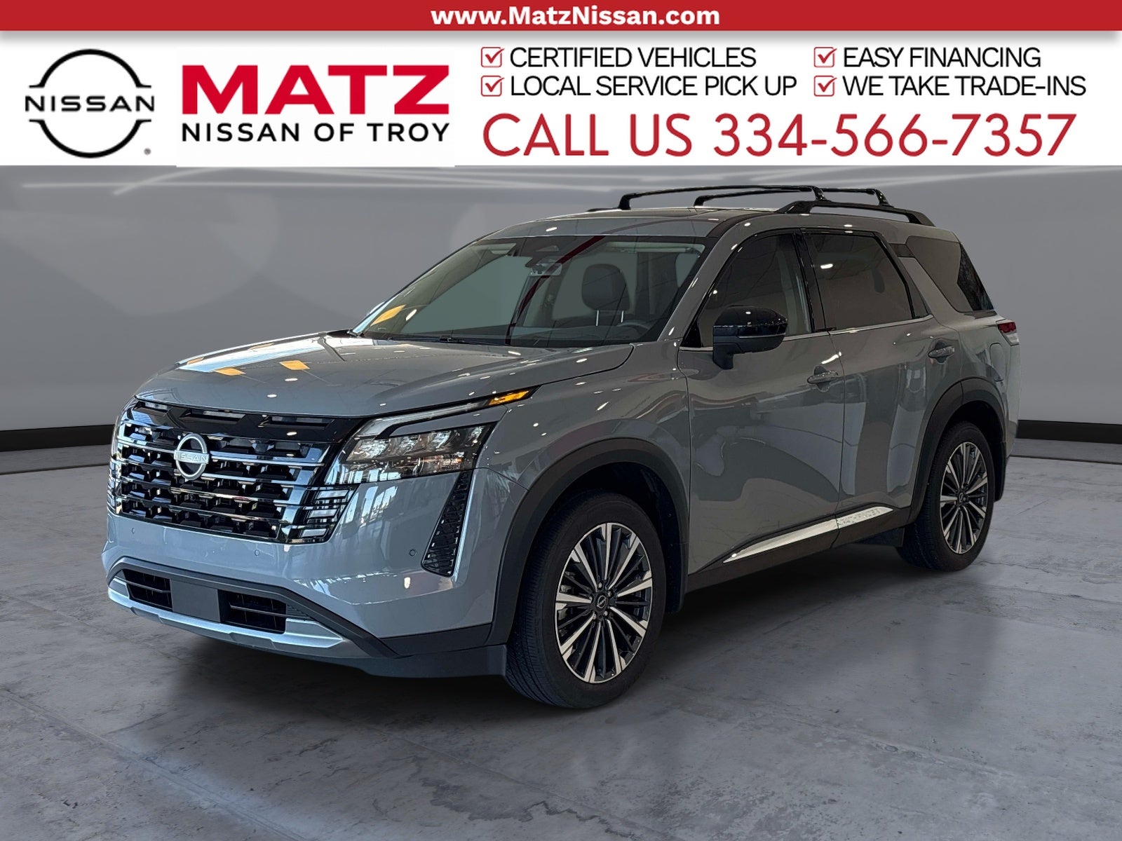 Boulder Gray Pearl 2026 Nissan Pathfinder SUV / Crossover Front-Wheel Drive 9-Speed Automatic