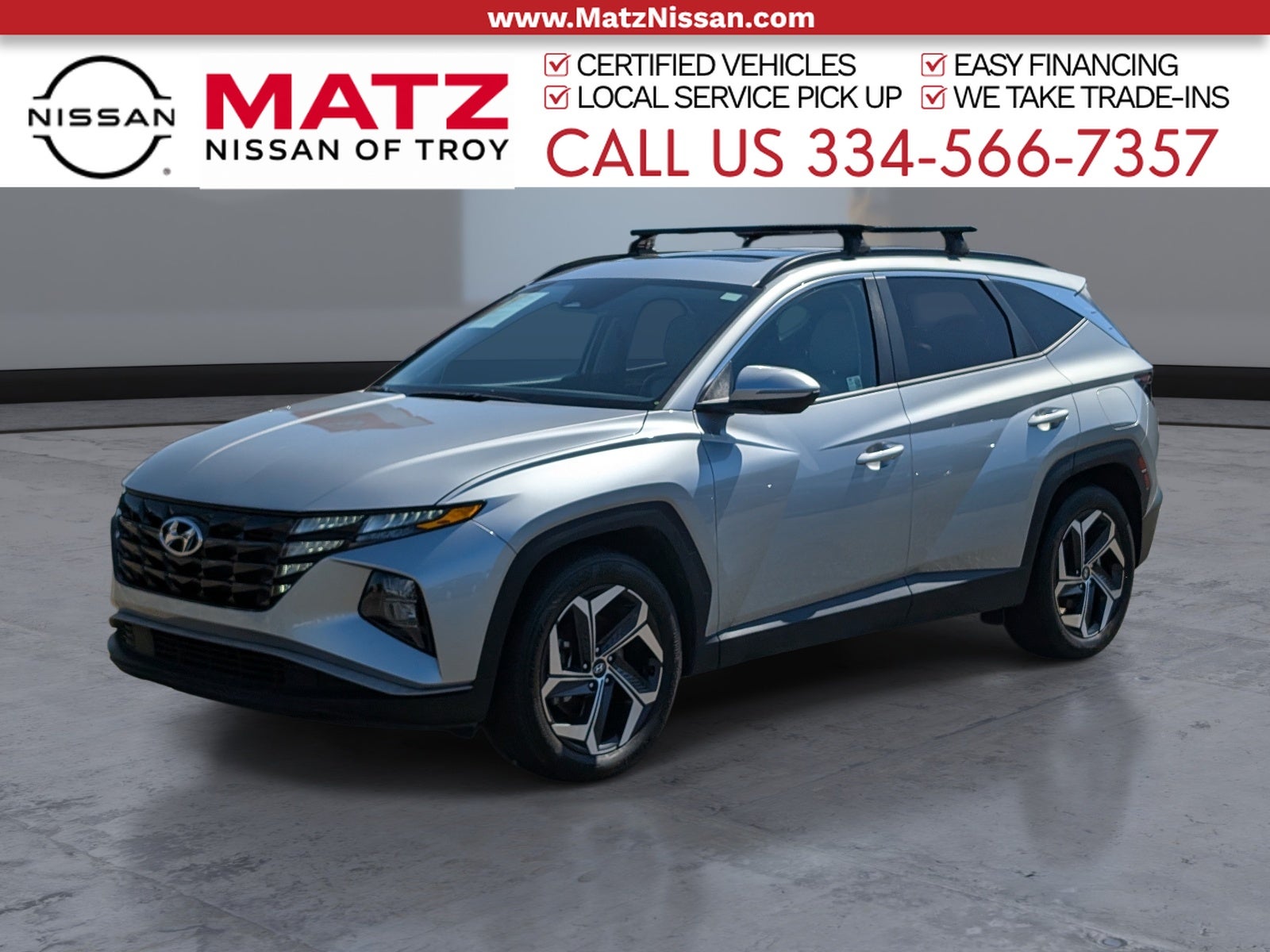 Shimmering Silver 2024 Hyundai Tucson SUV / Crossover Front-Wheel Drive 8-Speed Automatic