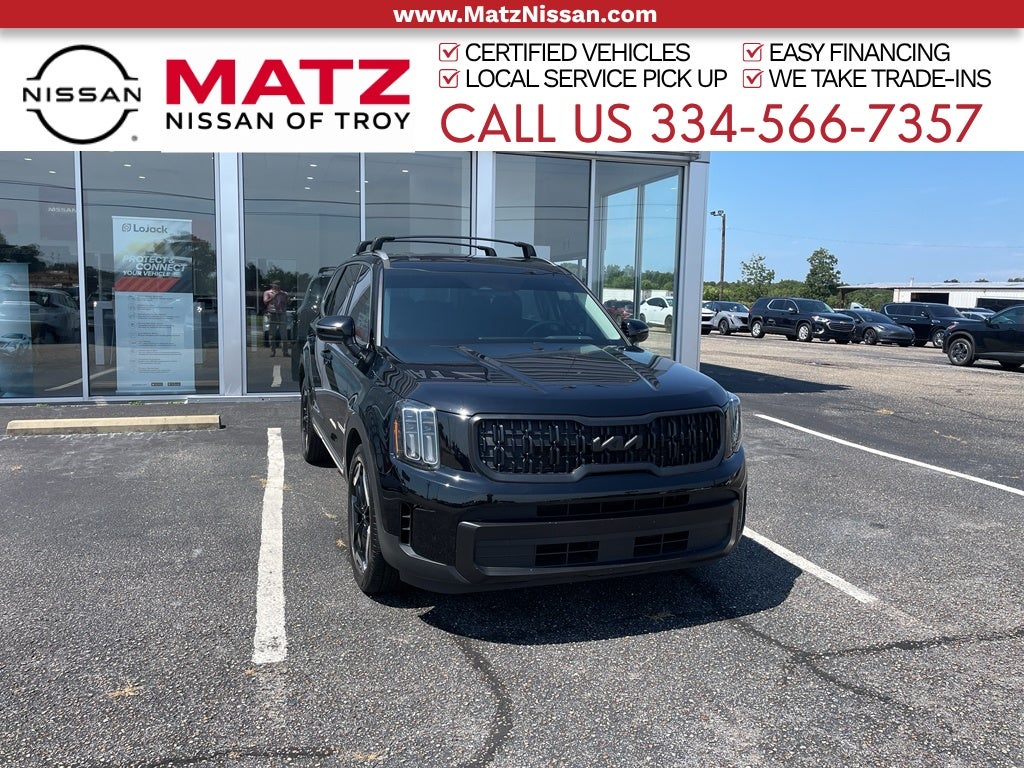 Ebony Black 2024 Kia Telluride SUV / Crossover Front-Wheel Drive 8-Speed Automatic