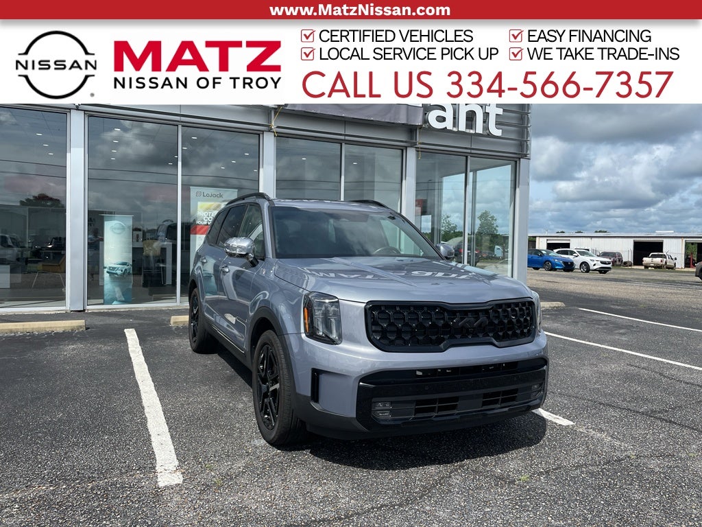 Everlasting Silver 2025 Kia Telluride SUV / Crossover All-Wheel Drive 8-Speed Automatic