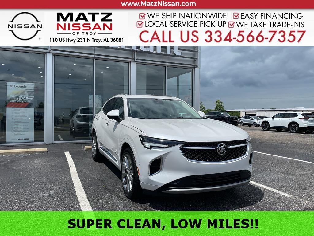 White Frost Tricoat 2023 Buick Envision SUV / Crossover All-Wheel Drive 9-Speed Automatic