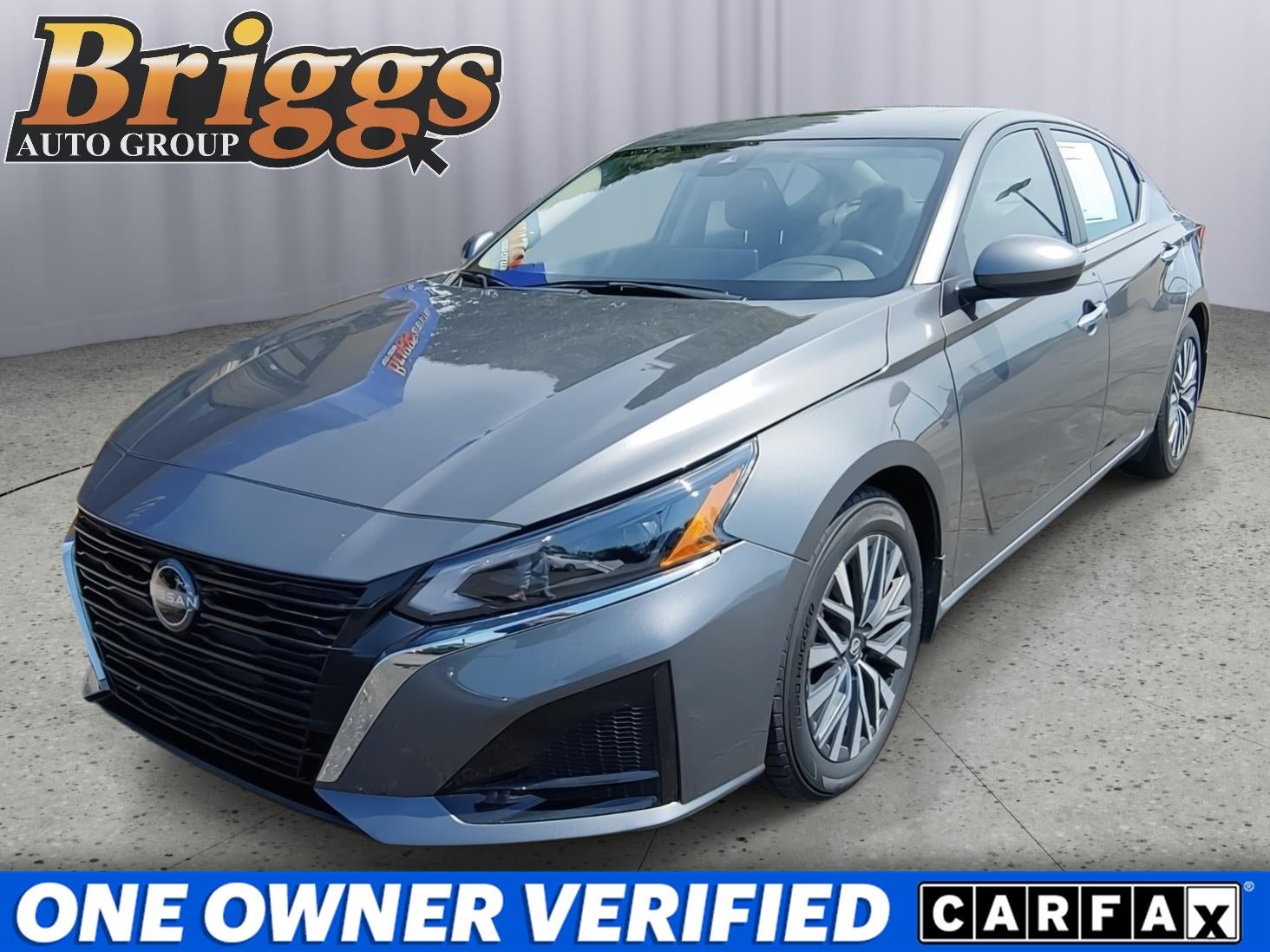 Gray (Gun Metallic) 2024 Nissan Altima Sedan Front-Wheel Drive Continuously Variable Transmission