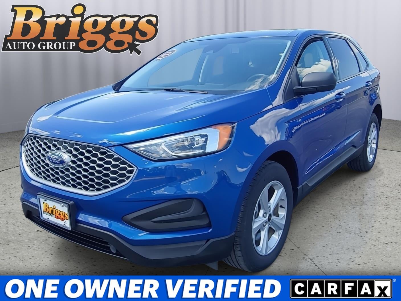 Atlas Blue Metallic 2024 Ford Edge SUV / Crossover All-Wheel Drive 8-Speed Automatic