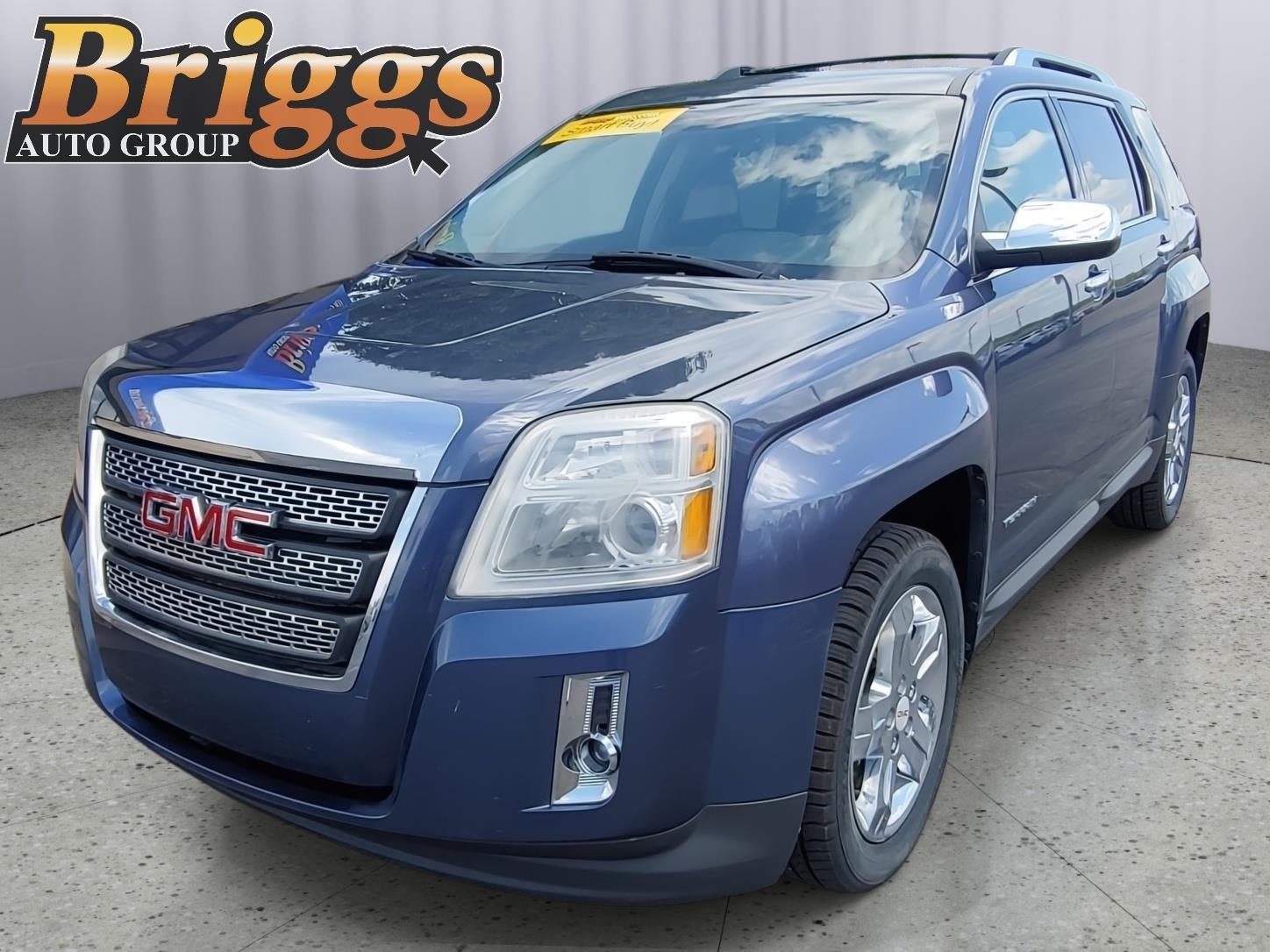 Atlantis Blue Metallic 2013 GMC Terrain SLT2 SUV / Crossover Front-Wheel Drive 6-Speed Automatic