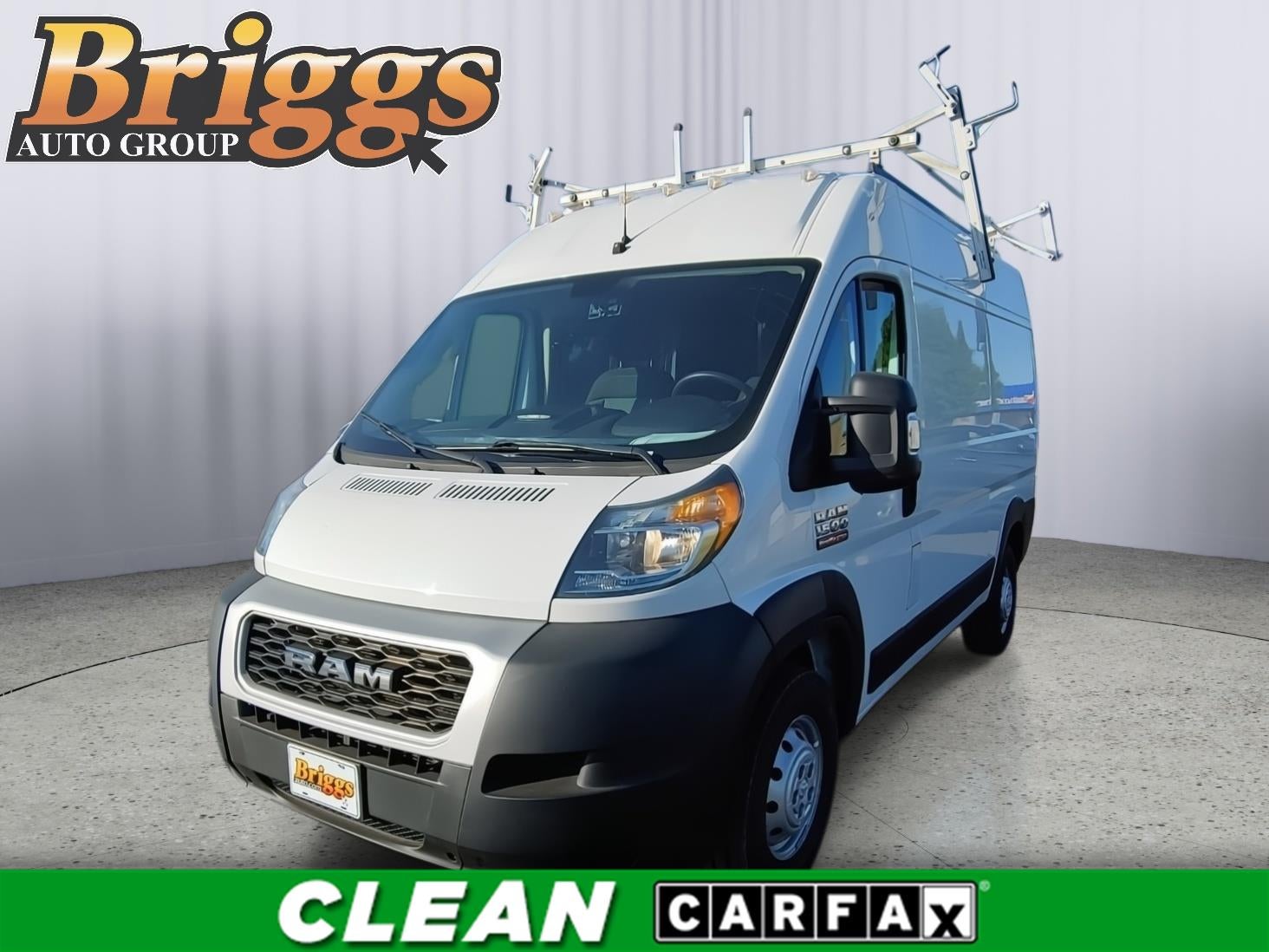 Bright White Clearcoat 2021 RAM ProMaster 1500 136 High Roof Cargo Van FWD Van Front-Wheel Drive 6-Speed Automatic