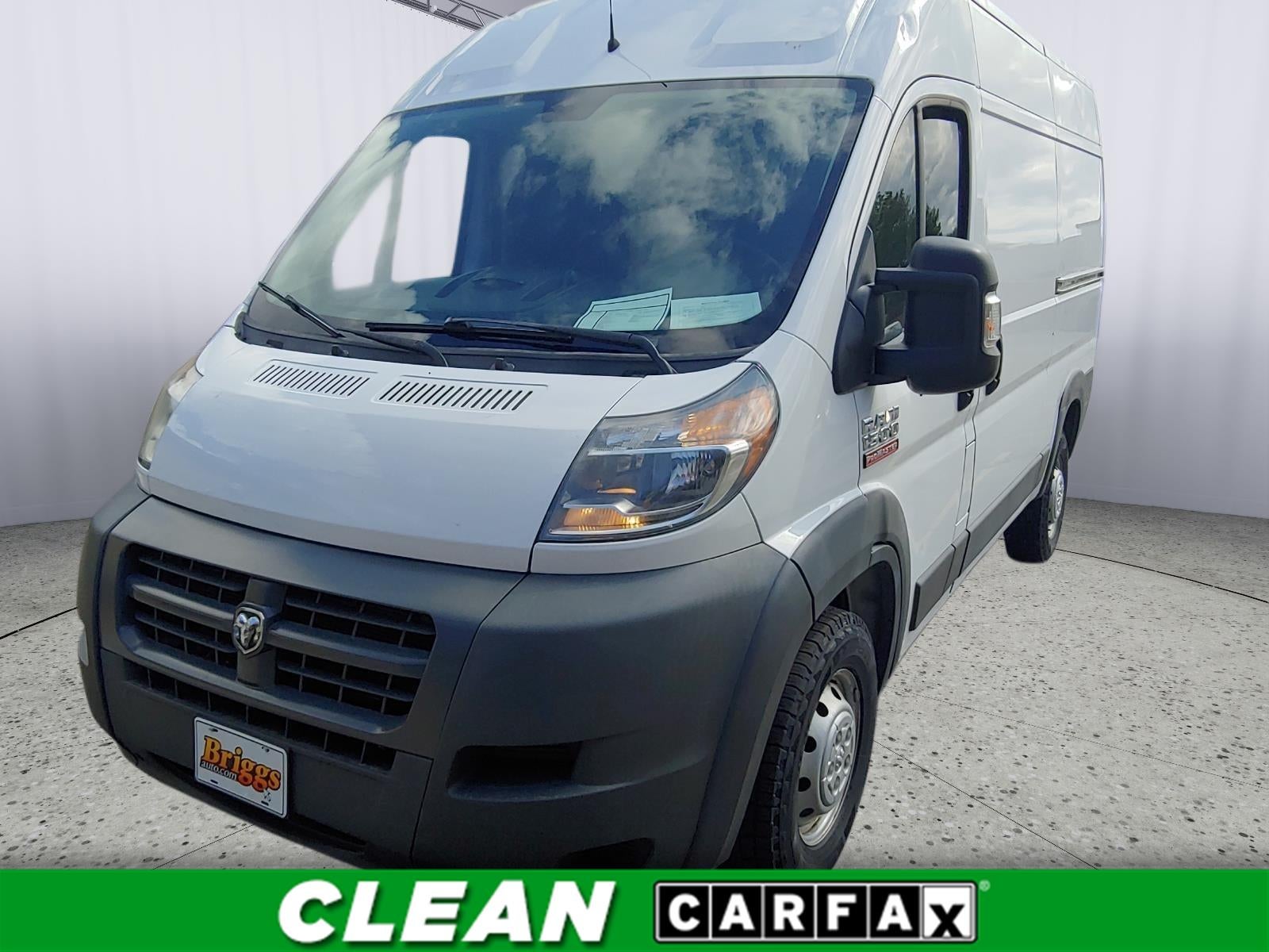Bright White Clearcoat 2017 RAM ProMaster 1500 136 High Roof Cargo Van Van Front-Wheel Drive 6-Speed Automatic