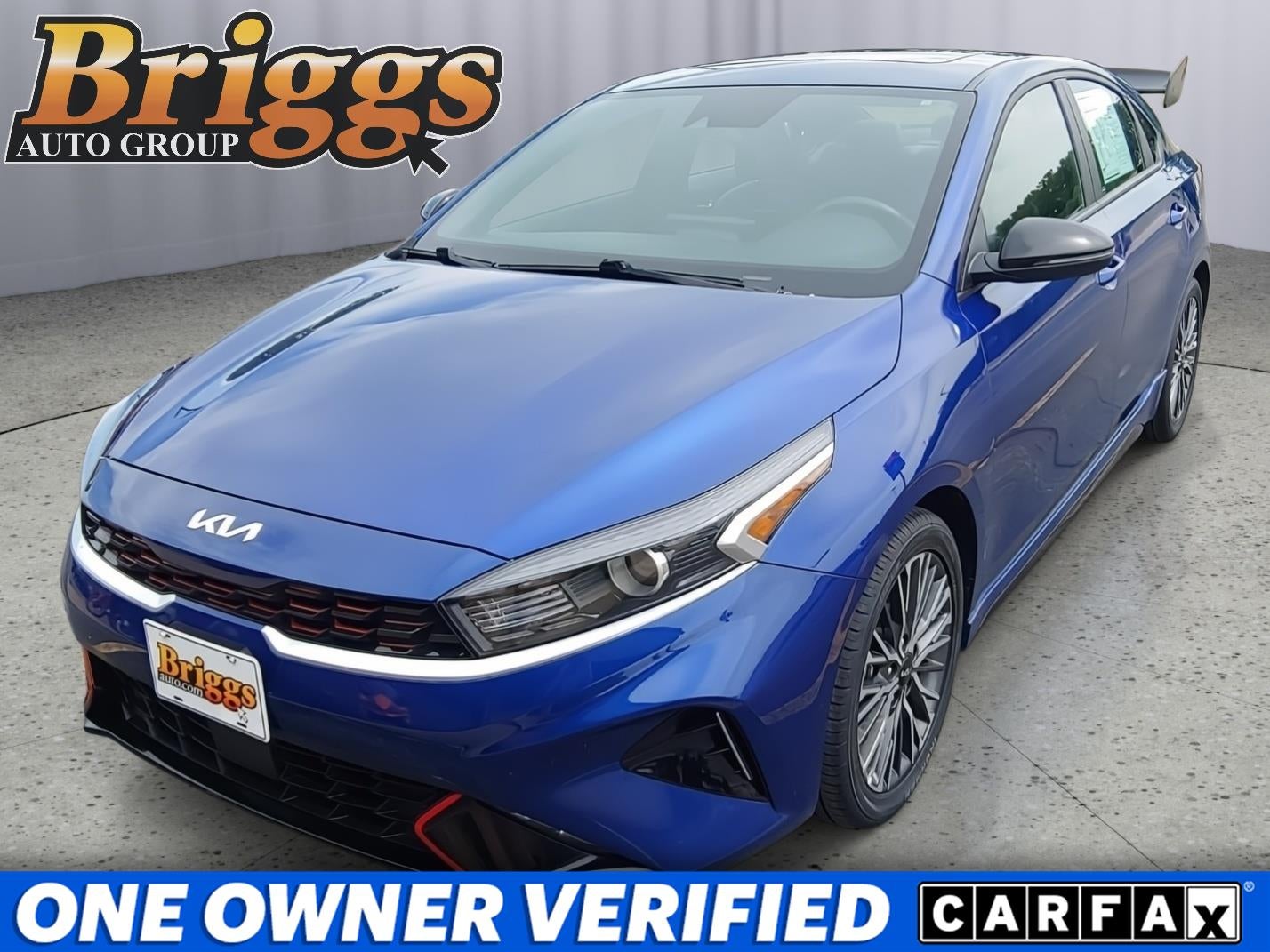 Deep Sea Blue 2024 Kia Forte Sedan Front-Wheel Drive Continuously Variable Transmission