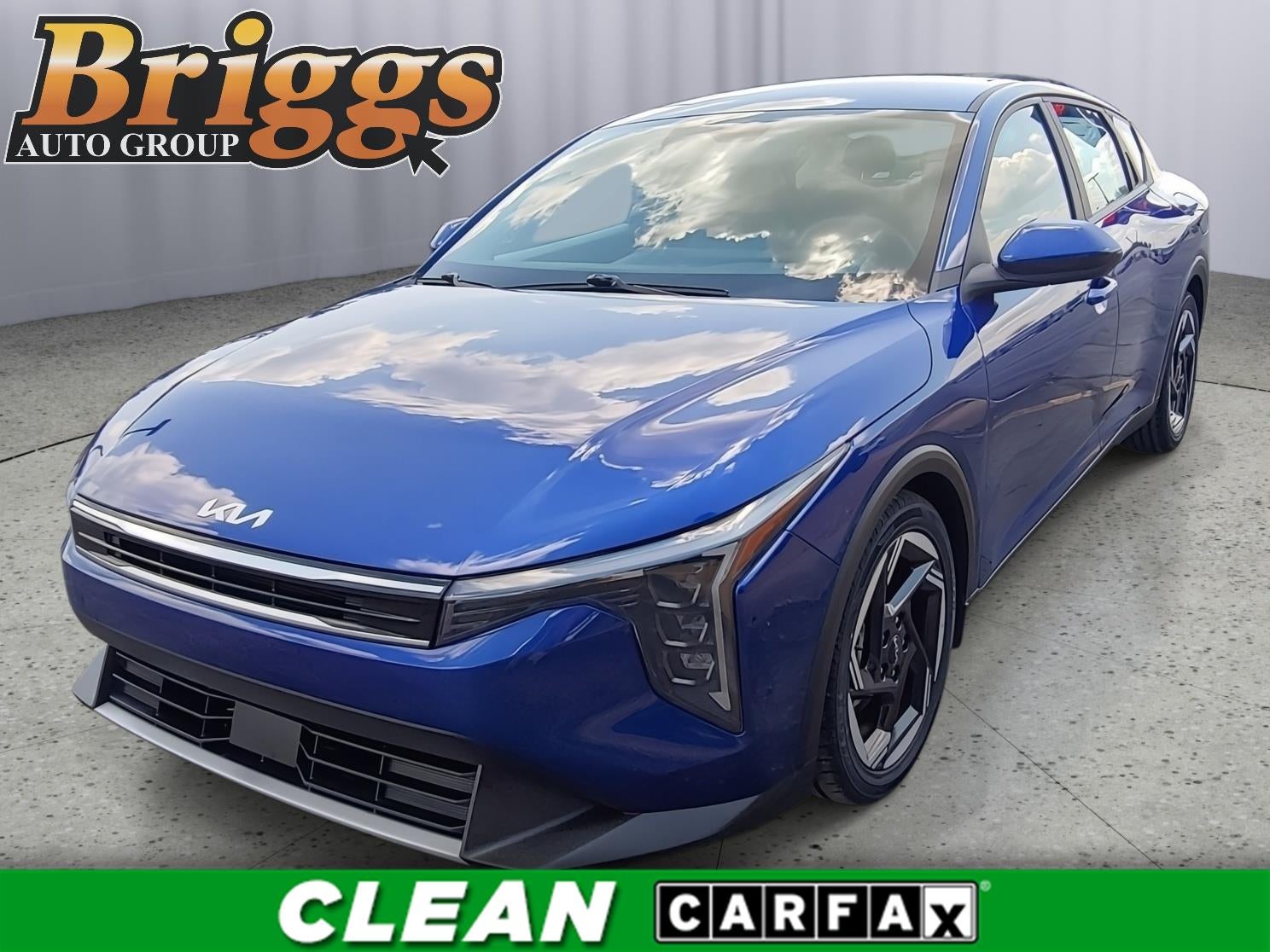 Deep Sea Blue 2025 Kia K4 Sedan Front-Wheel Drive Continuously Variable Transmission