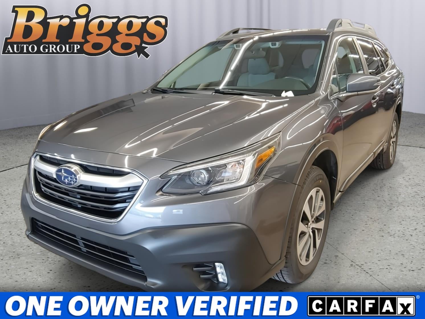 Magnetite Gray Metallic 2022 Subaru Outback Premium AWD SUV / Crossover All-Wheel Drive Continuously Variable Transmission