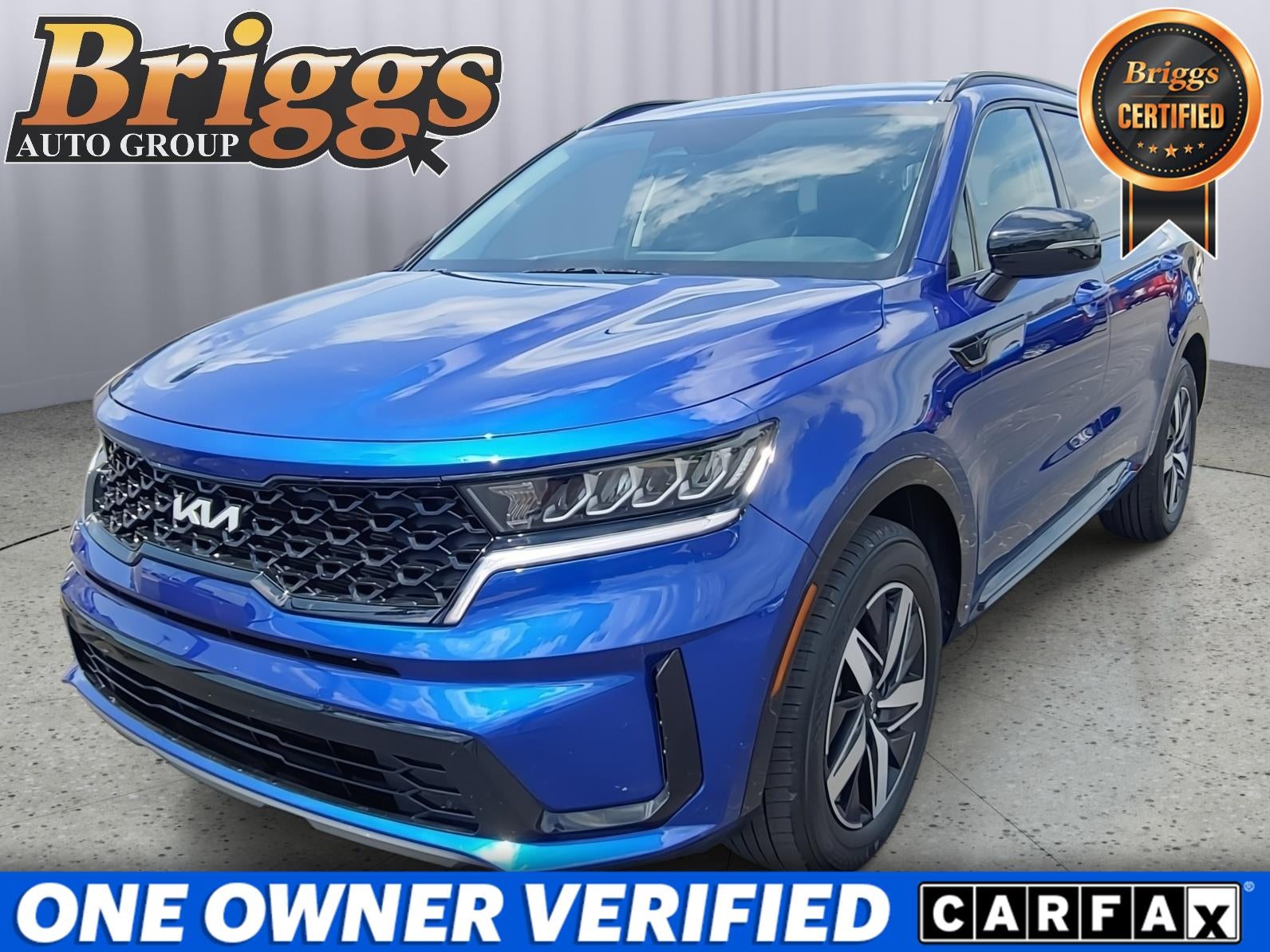 Sapphire Blue 2023 Kia Sorento SUV / Crossover Front-Wheel Drive Automatic