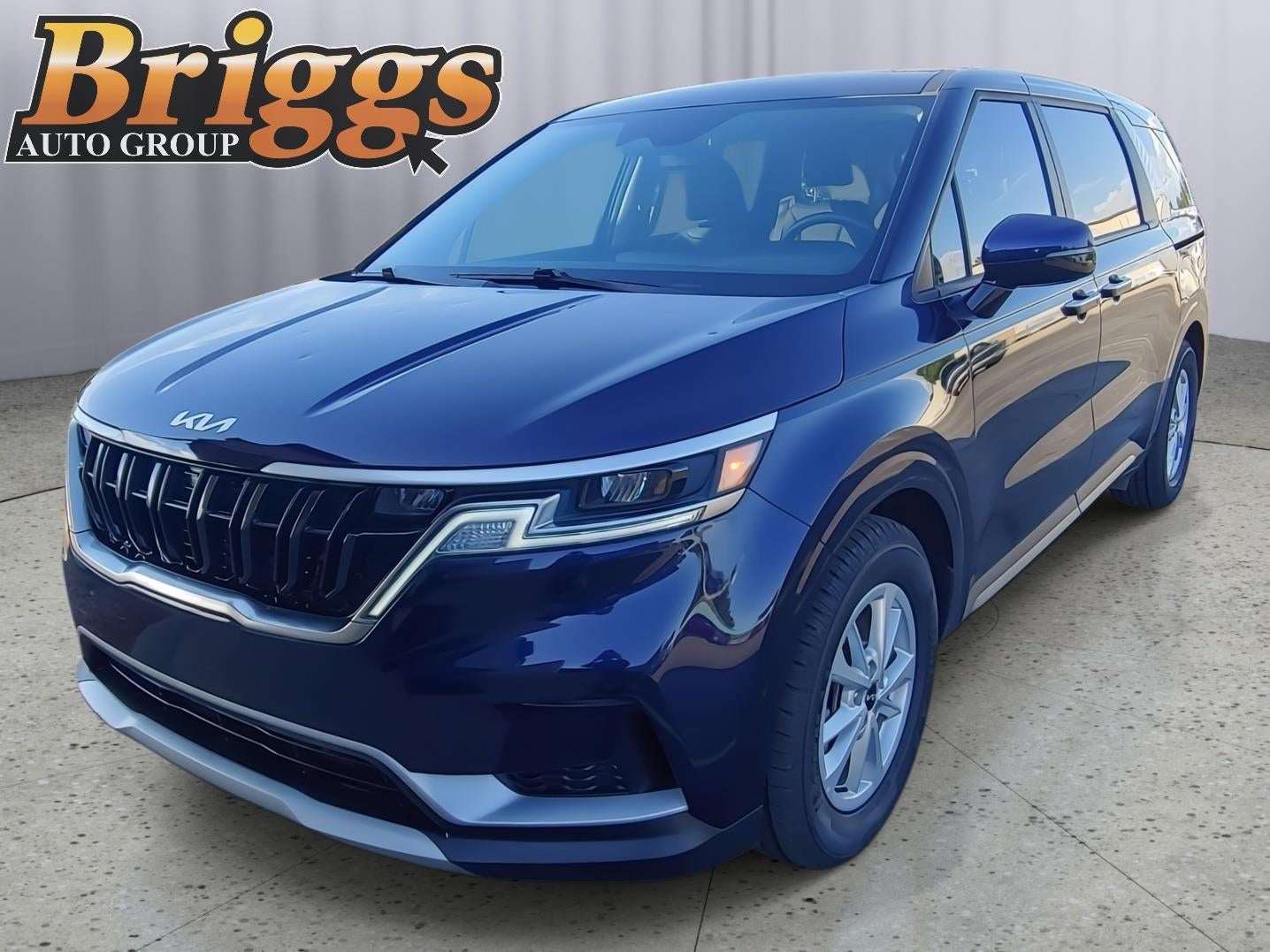 Deep Chroma Blue 2024 Kia Carnival Minivan Front-Wheel Drive Automatic